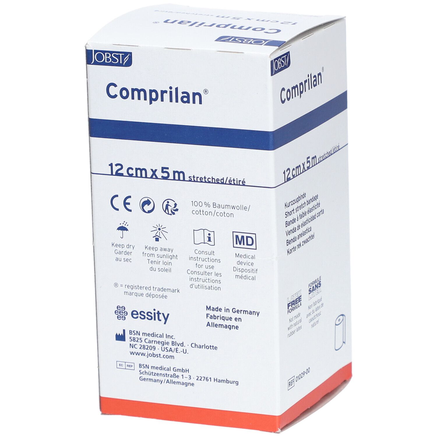 JOBST Comprilan® Bande à faible élasticité 12 cm x 5 m