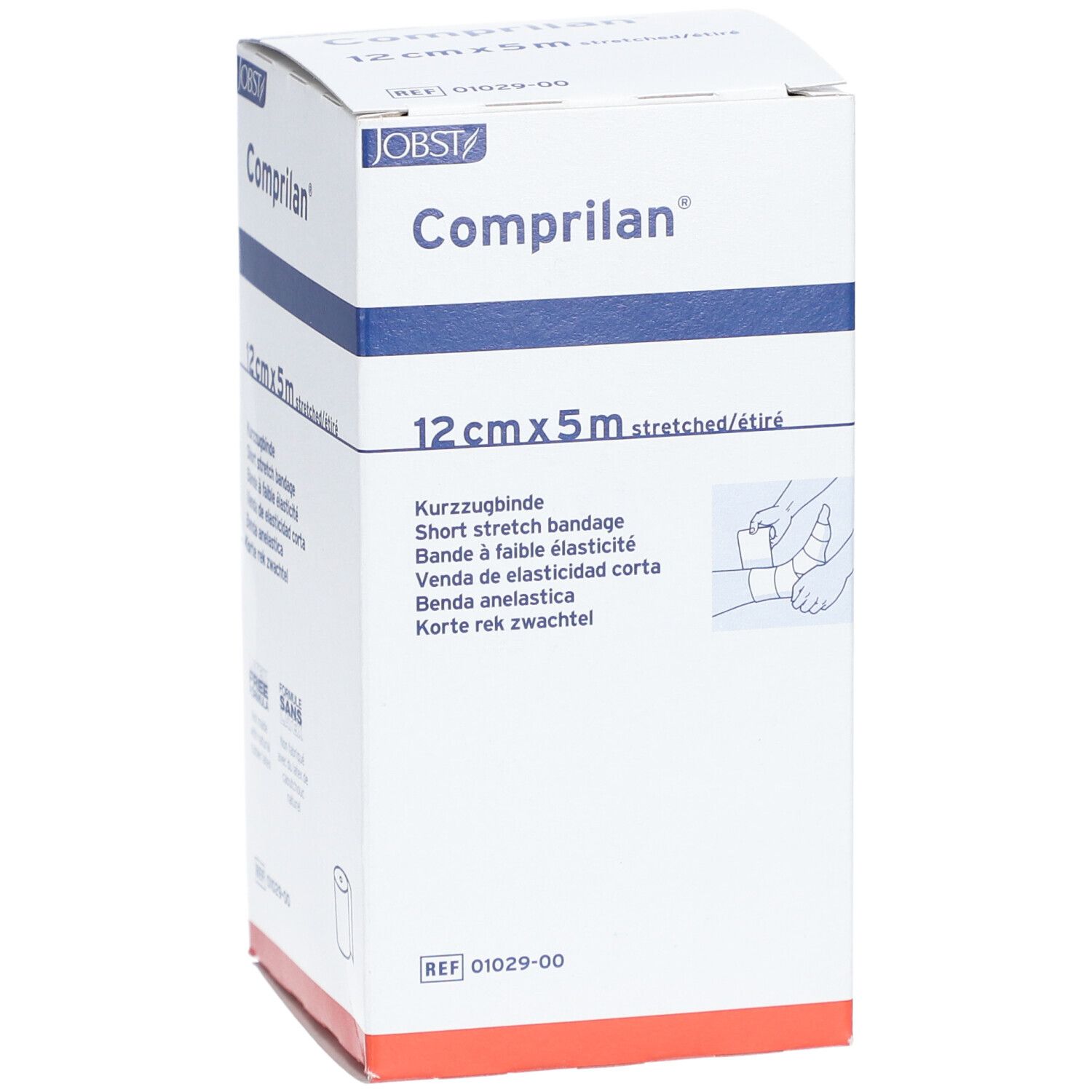 JOBST Comprilan® Bande à faible élasticité 12 cm x 5 m