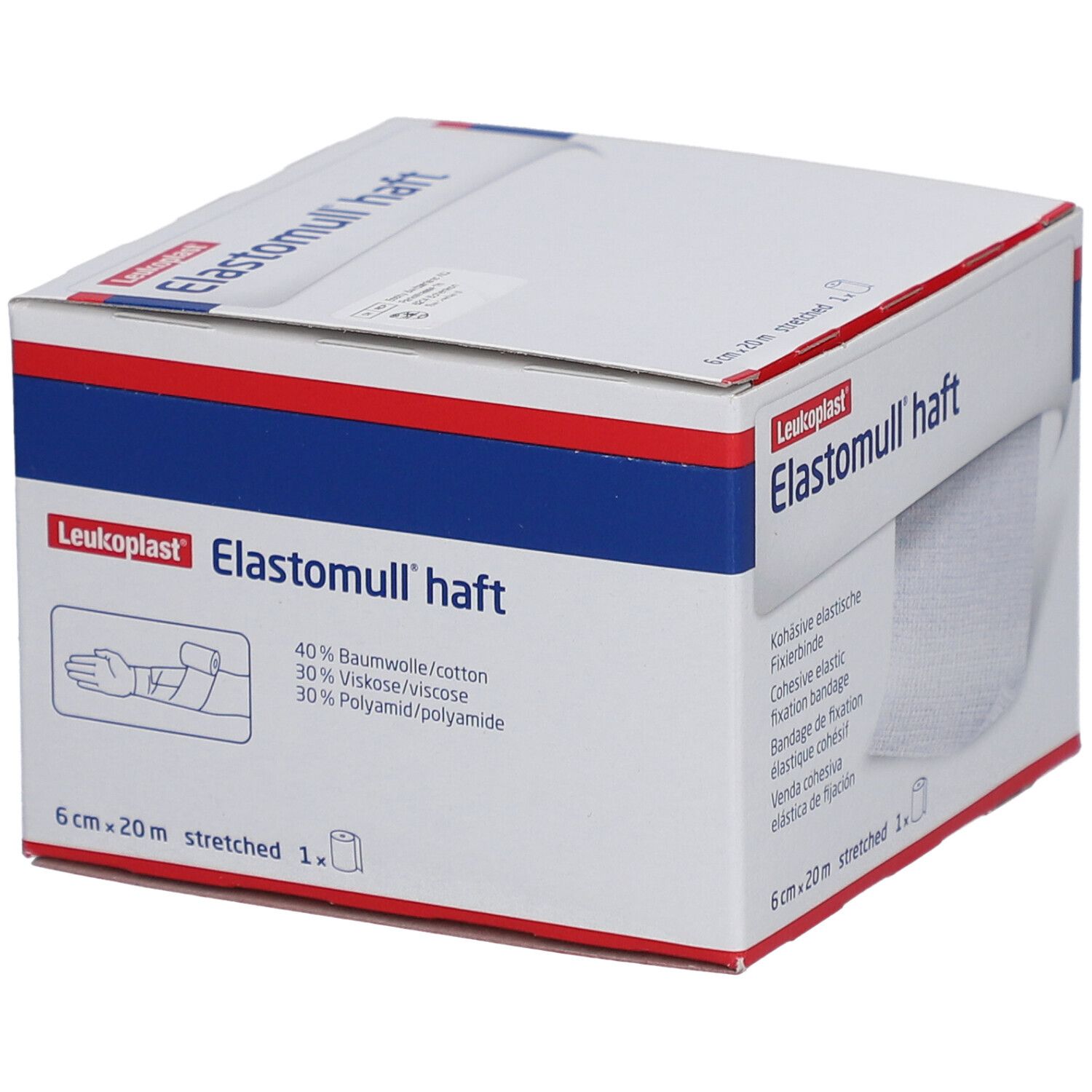 Elastomull Haf Bandage élastique de fixation 20 m x 6 cm