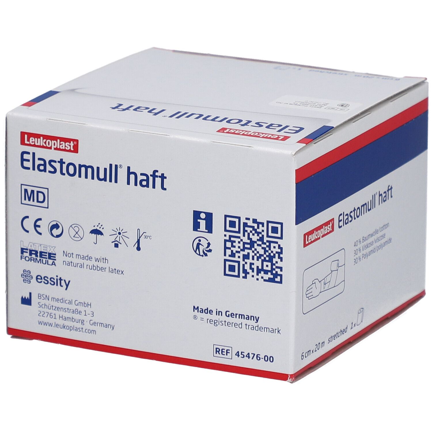 Elastomull Haf Bandage élastique de fixation 20 m x 6 cm