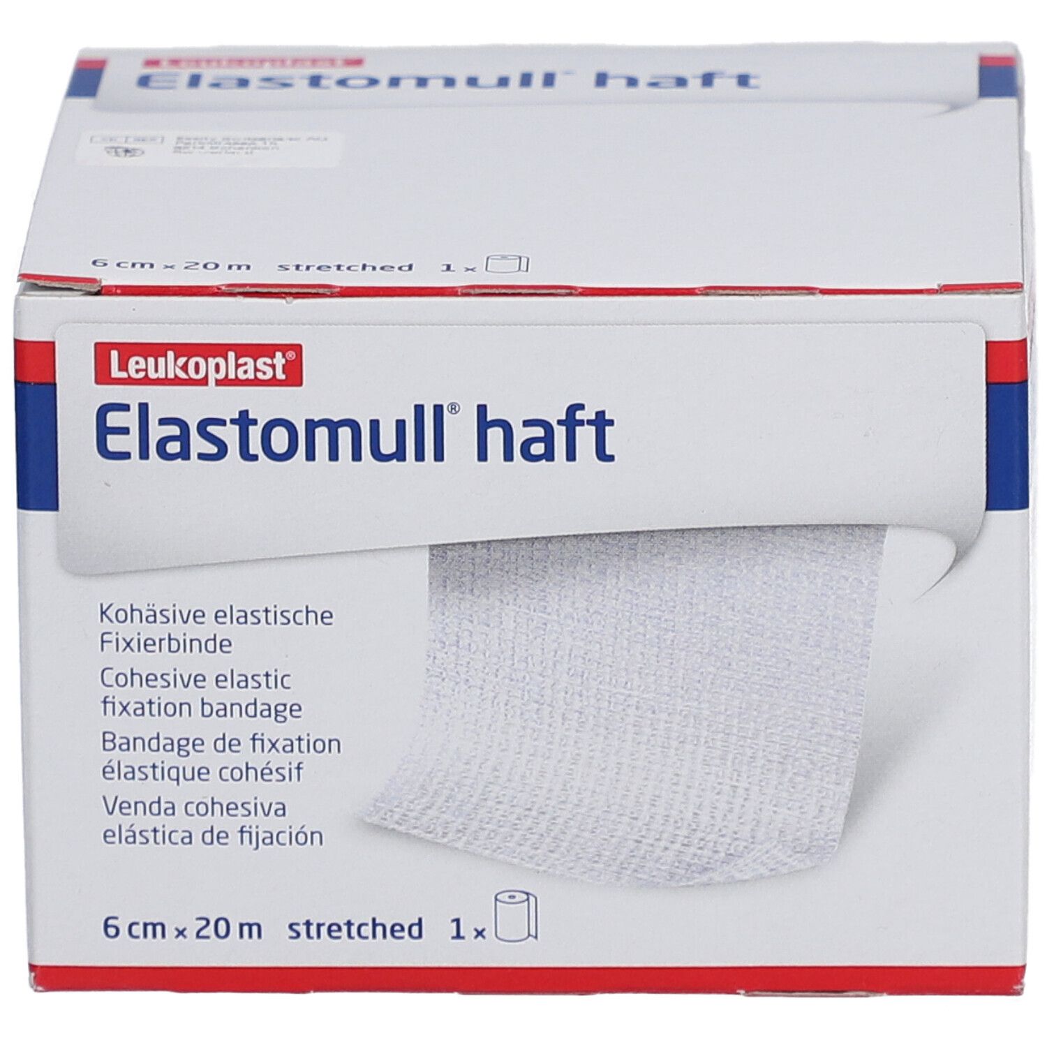 Elastomull Haf Bandage élastique de fixation 20 m x 6 cm