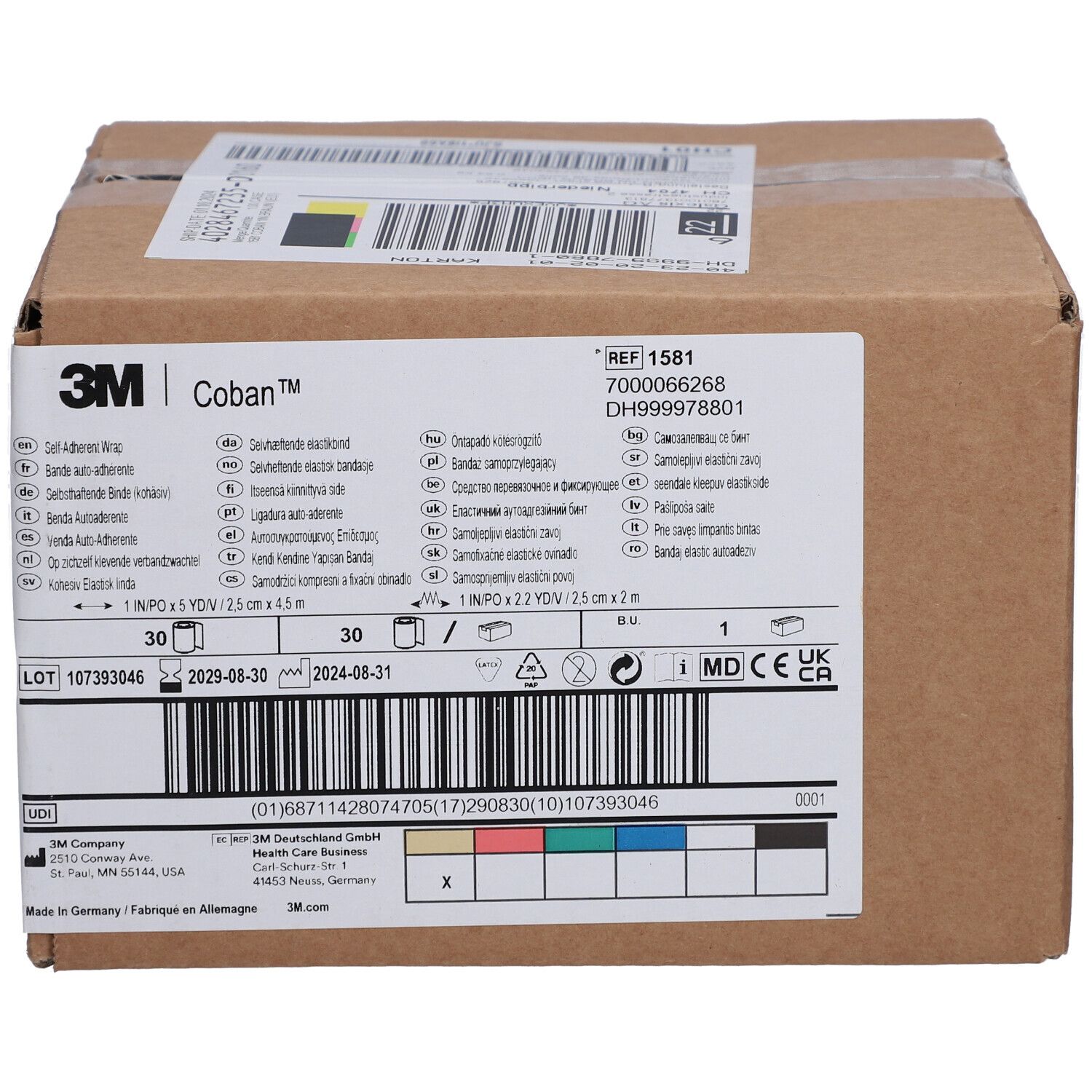 3M COBAN Klebestreifen 2.6 cm x 4.57 m Chair