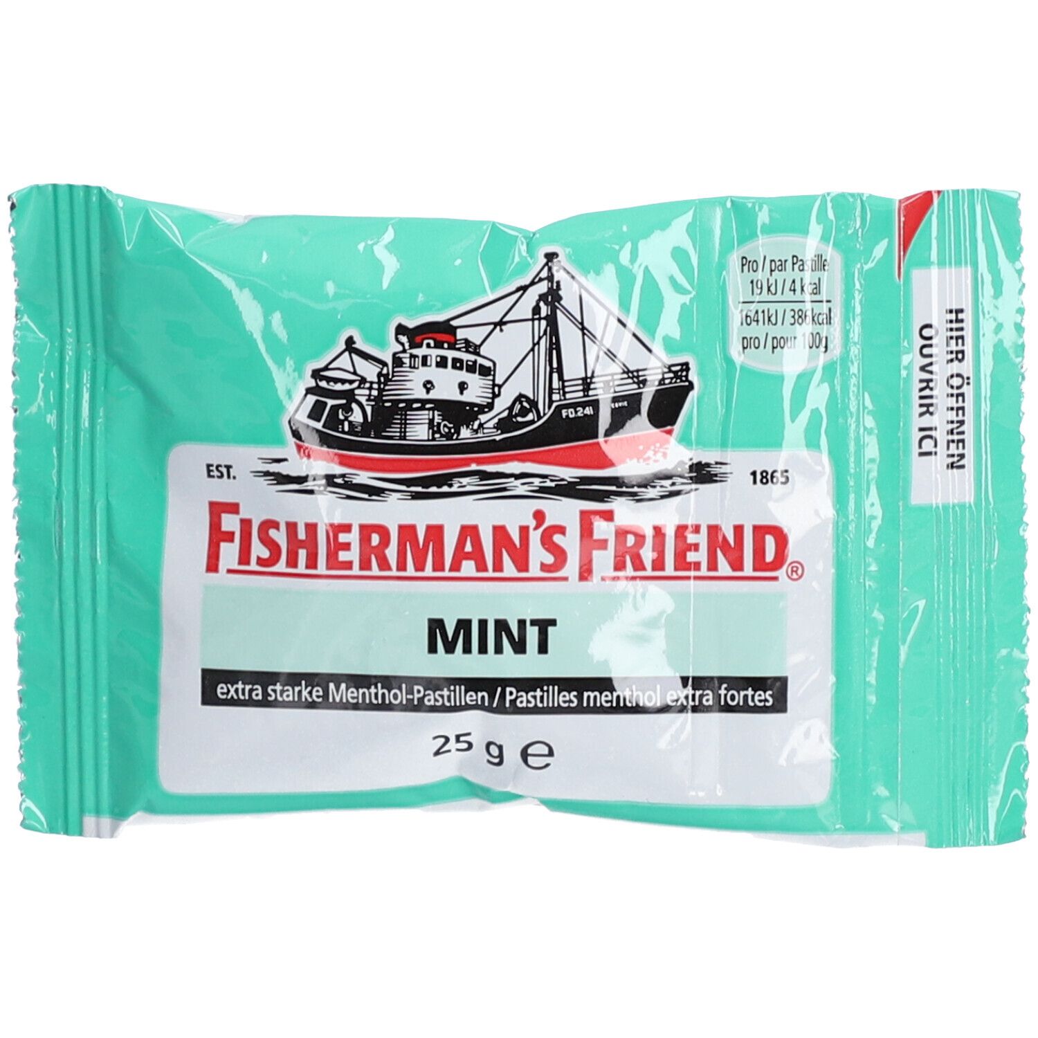 FISHERMAN'S FRIEND Mint Pastilles de menthe