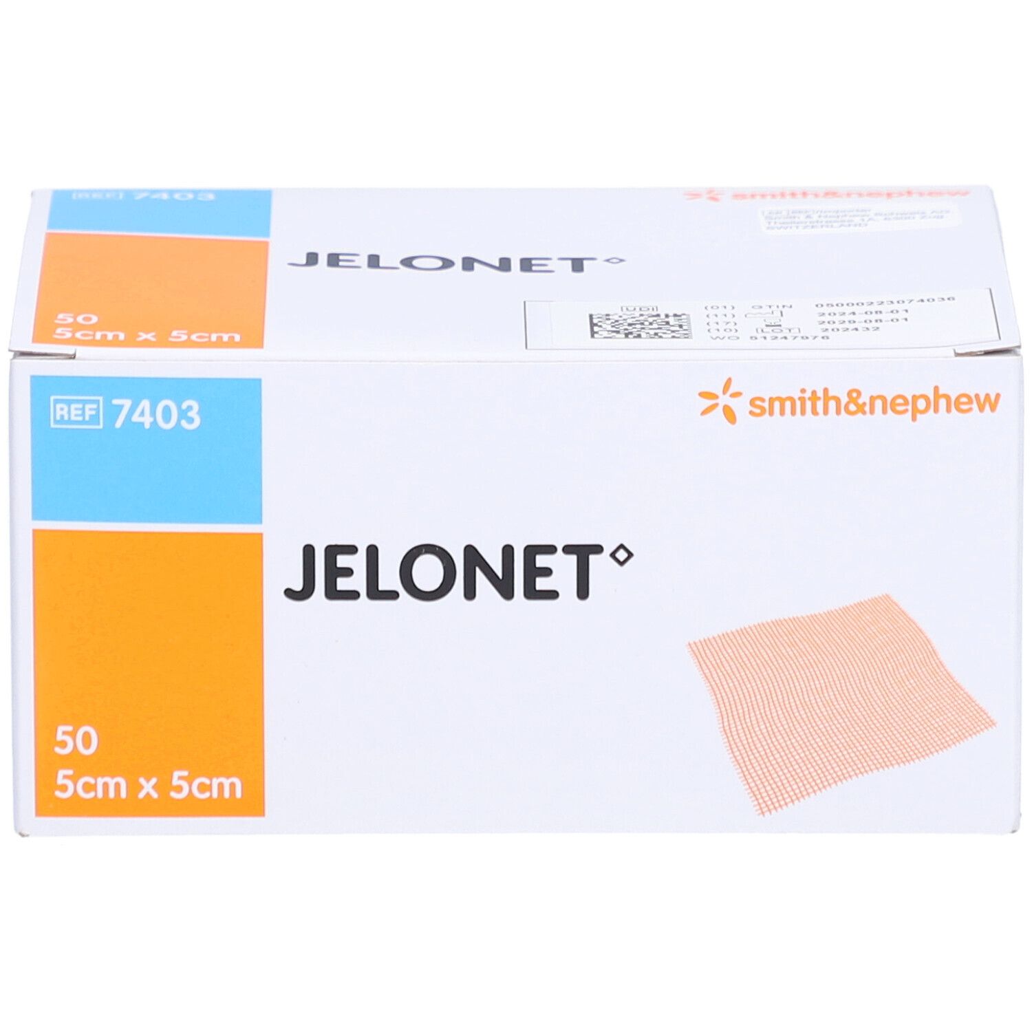 Jelonet 5 cm x 5 cm