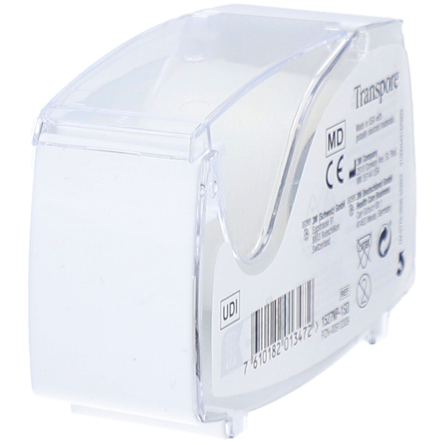 3M TRANSPORE Sparadrap transparent microperforé 2,5 cm x 5 m
