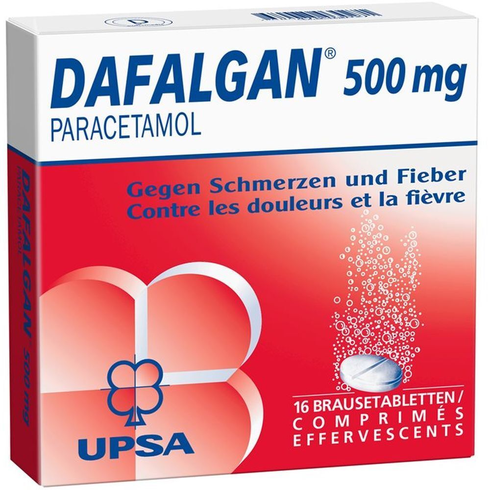 DAFALGAN Brausetabl 500 mg 16 Stk