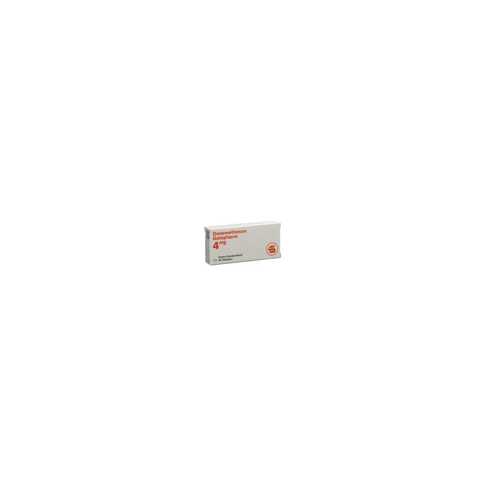 DEXAMETHASON Galepharm Tabl 4 mg 20 Stk