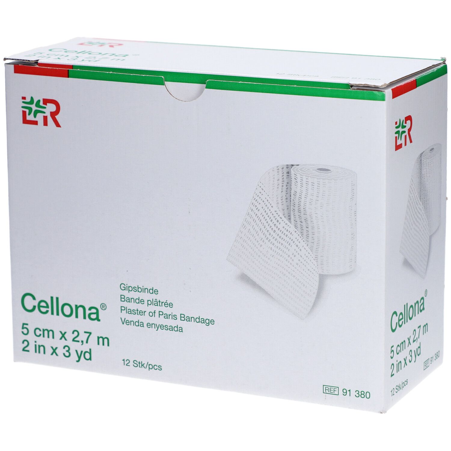 CELLONA® Gipsbinden 2,75 m x 5 cm