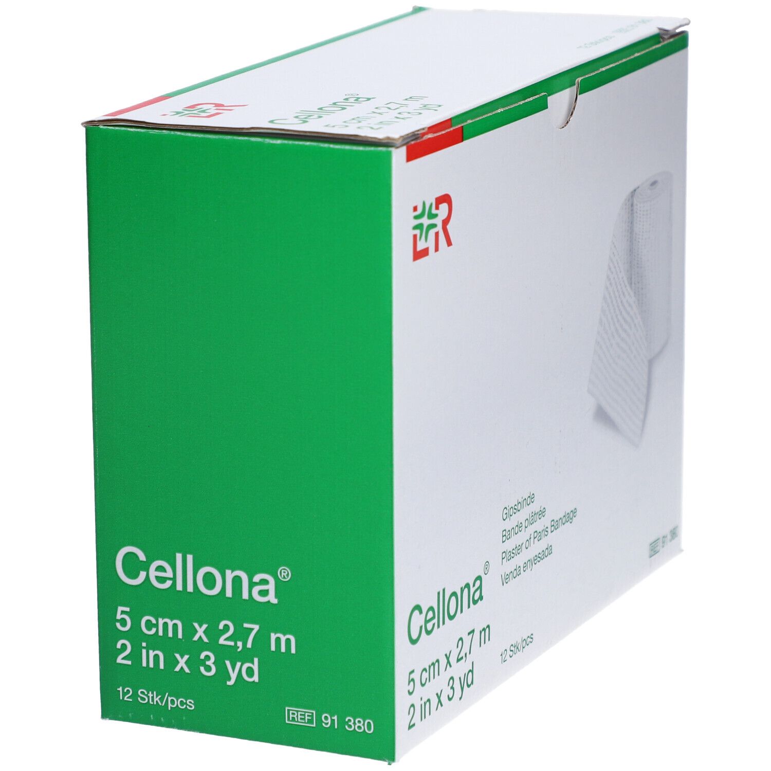 CELLONA® Gipsbinden 2,75 m x 5 cm