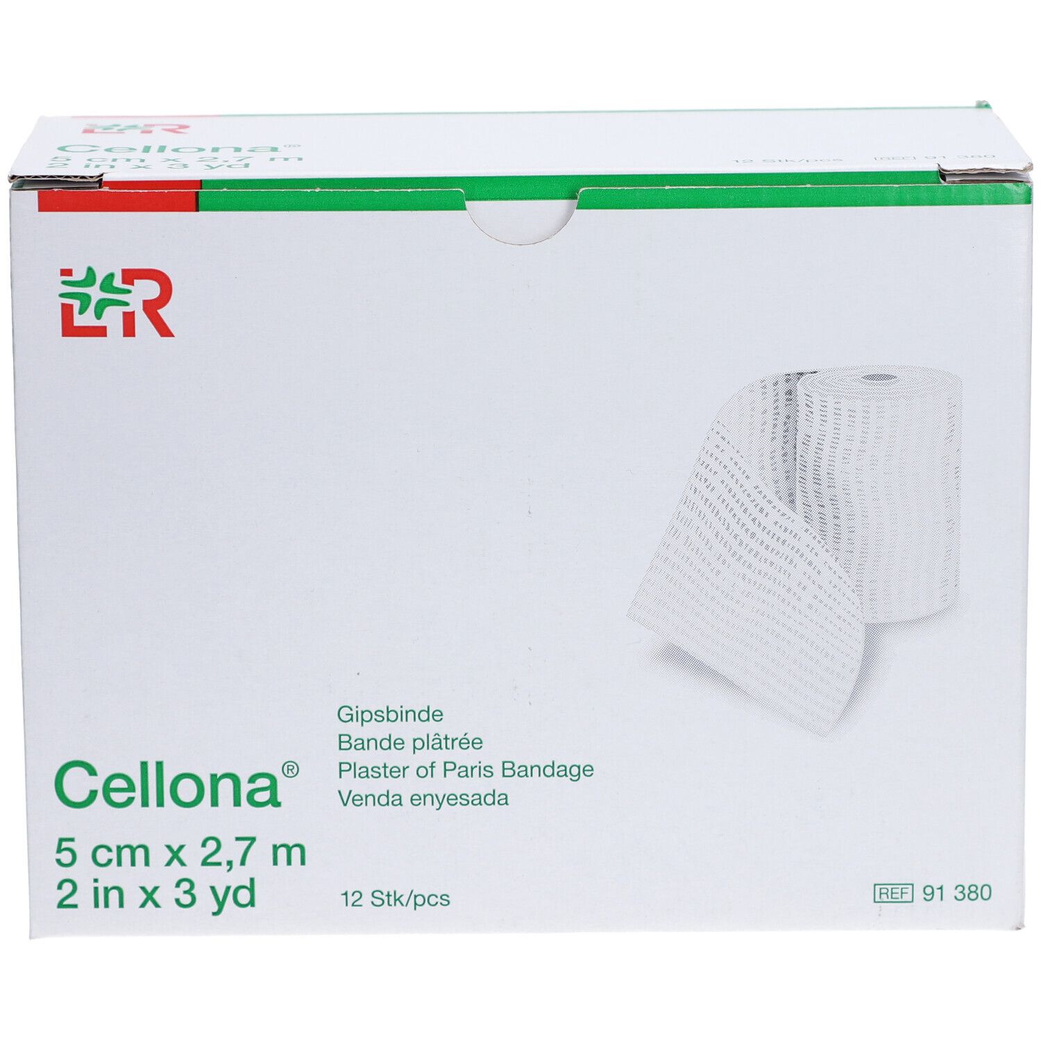 CELLONA® Gipsbinden 2,75 m x 5 cm