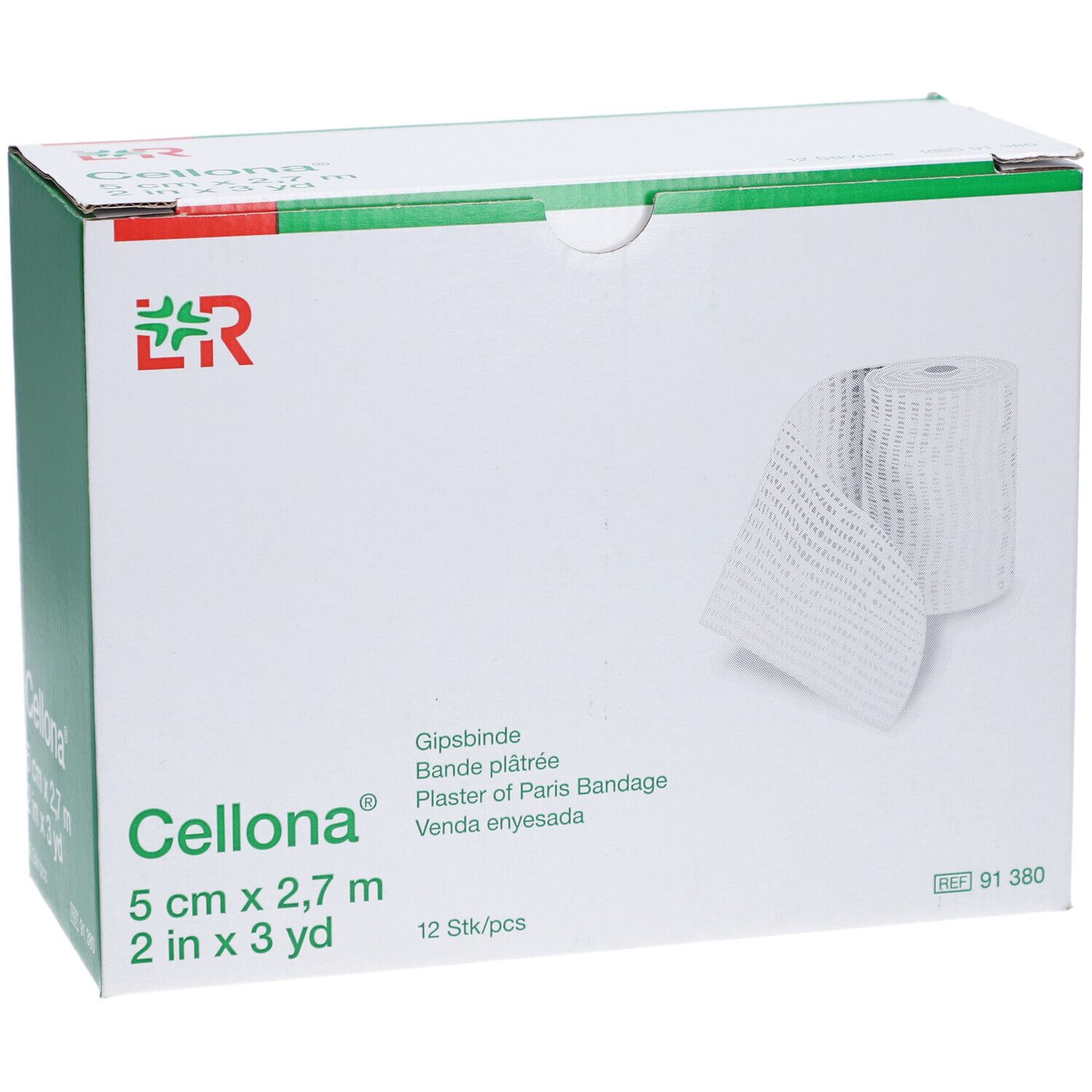 CELLONA® Gipsbinden 2,75 m x 5 cm