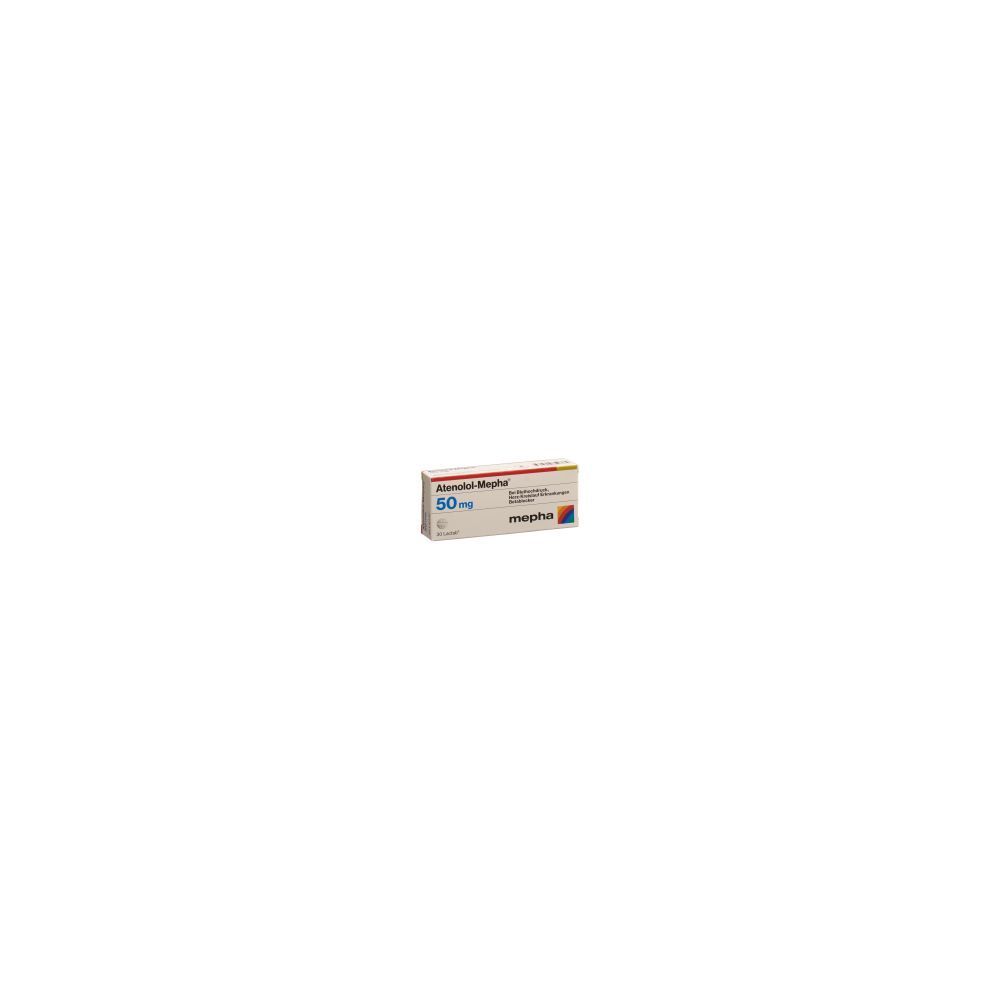 ATENOLOL Mepha Lactab 50 mg 30 Stk