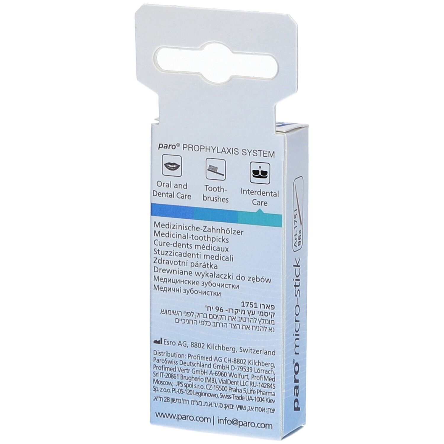 paro® Cure-dents en bois