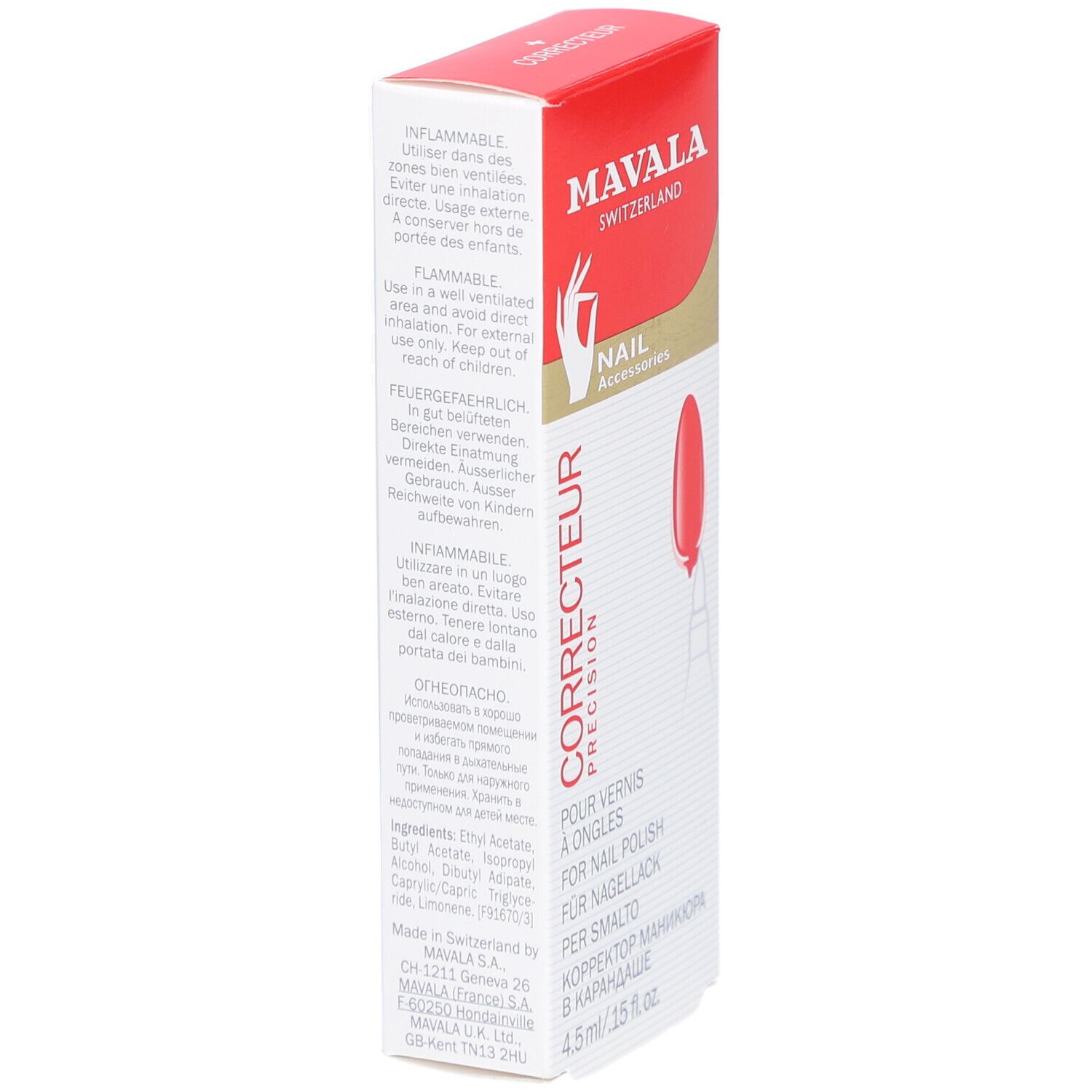 Mavala Correcteur pour vernis à ongles