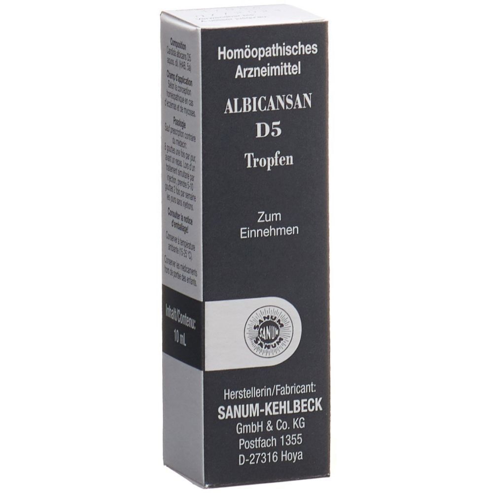 ALBICANSAN Tropfen D 5 Fl 10 ml