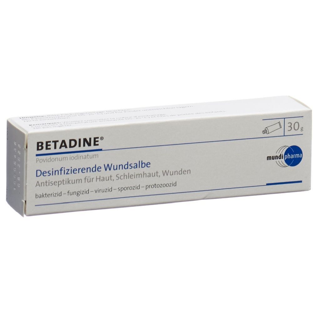 BETADINE desinfizierende Wundsalbe Tb 30 g