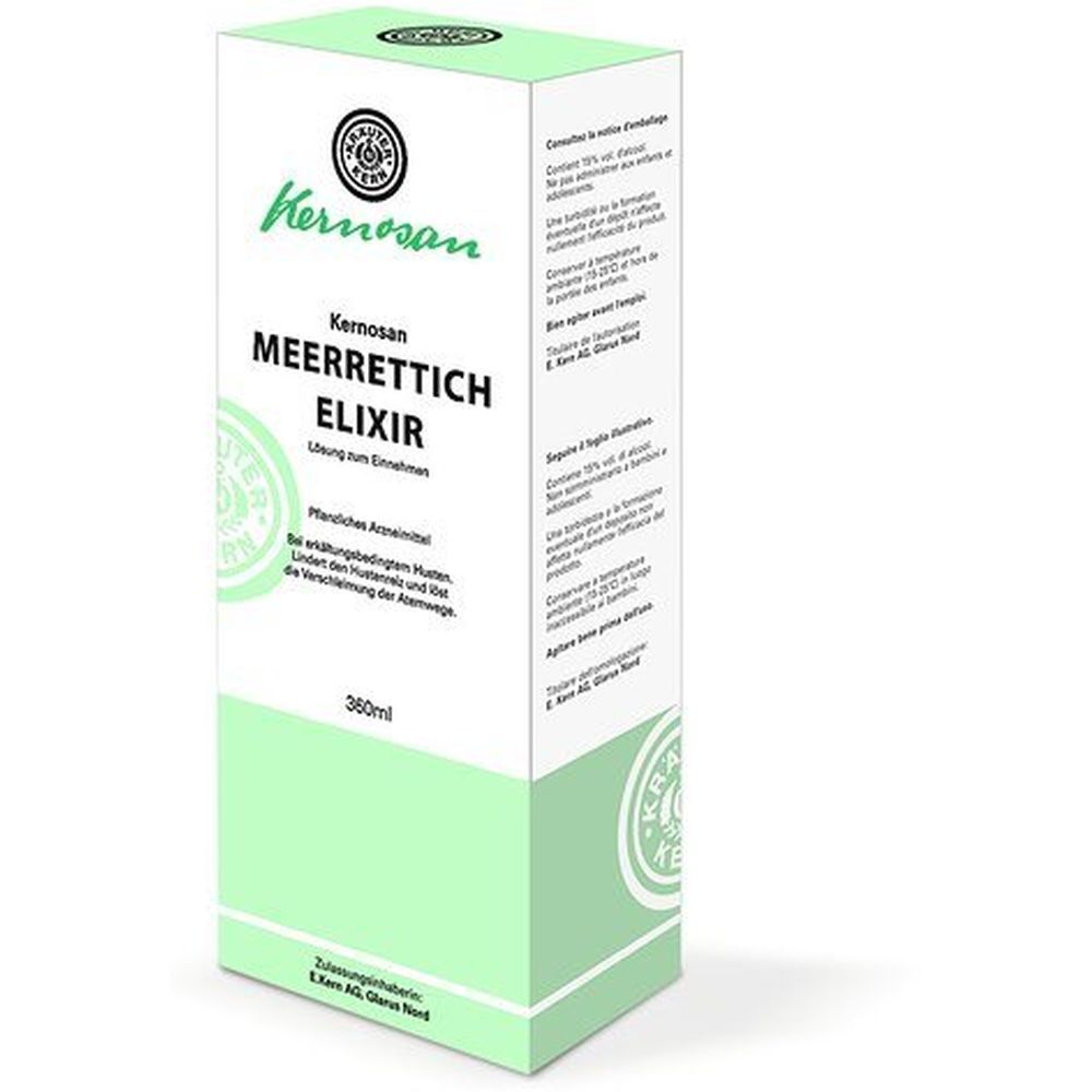KERNOSAN Meerrettich Elixir ohne Zucker Fl 360 ml