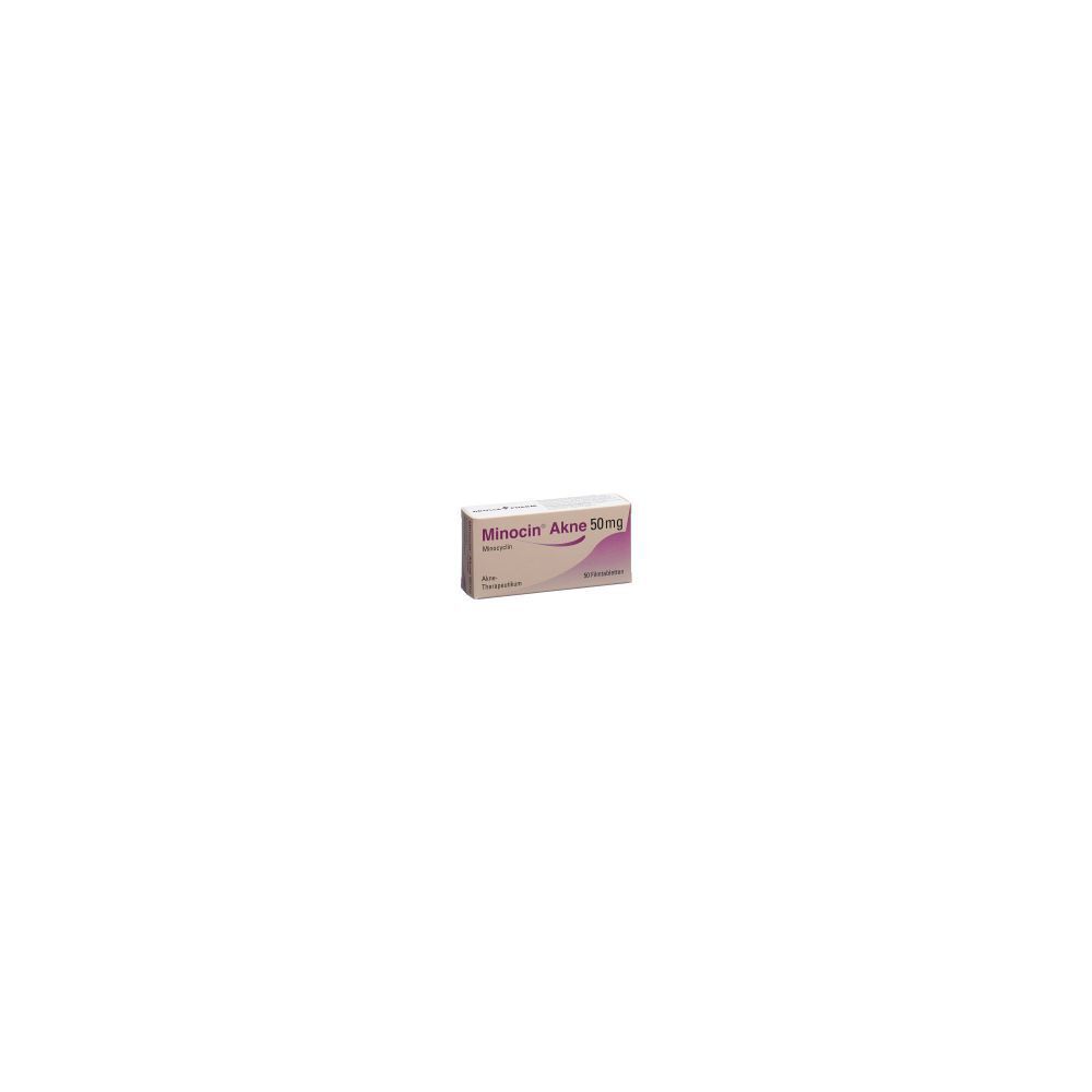 MINOCIN Akne Filmtabl 50 mg 50 Stk