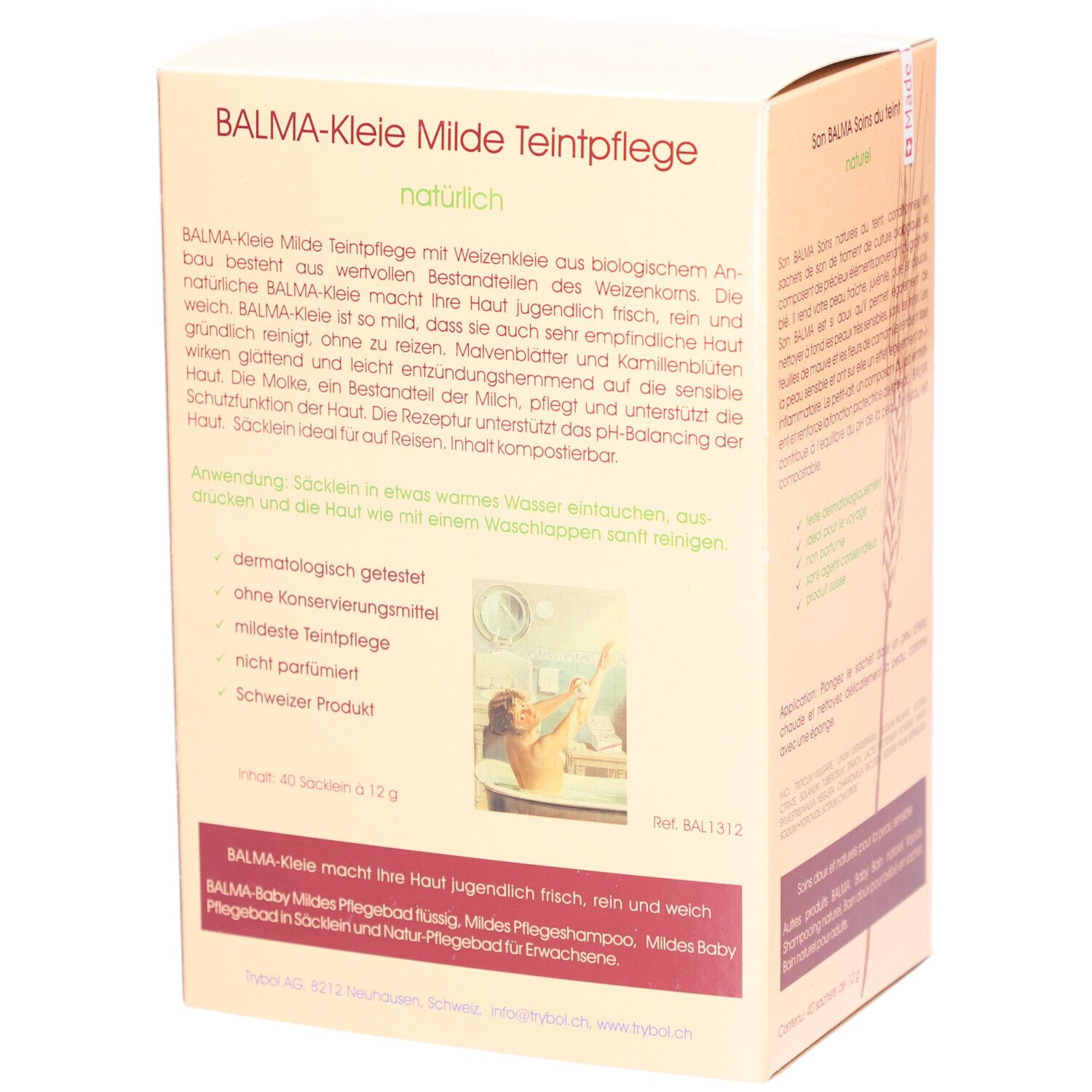 BALMA KLEIE Milde Teintpflege 40 Btl 12 g