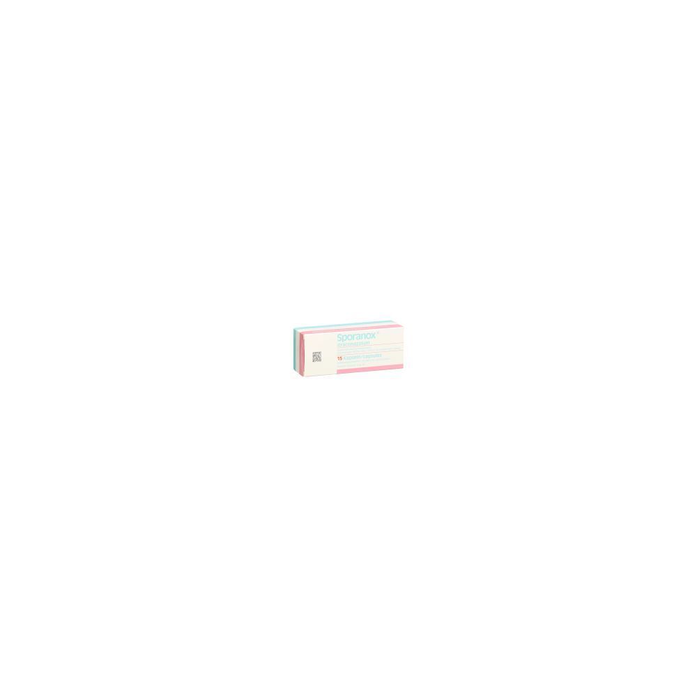 SPORANOX Kaps 100 mg 15 Stk