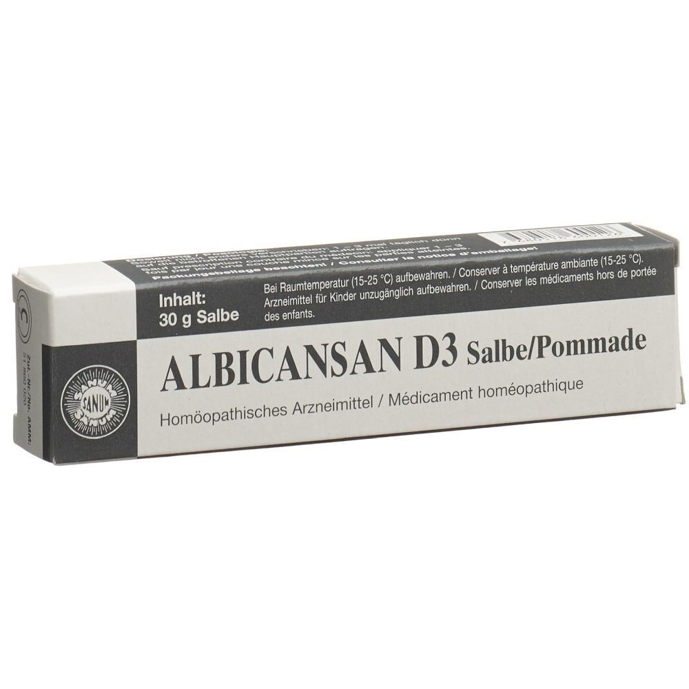 ALBICANSAN Salbe D 3 Tb 30 g