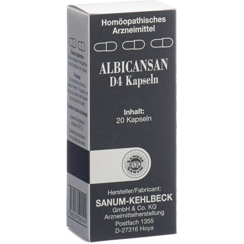 ALBICANSAN Kaps D 4 20 Stk