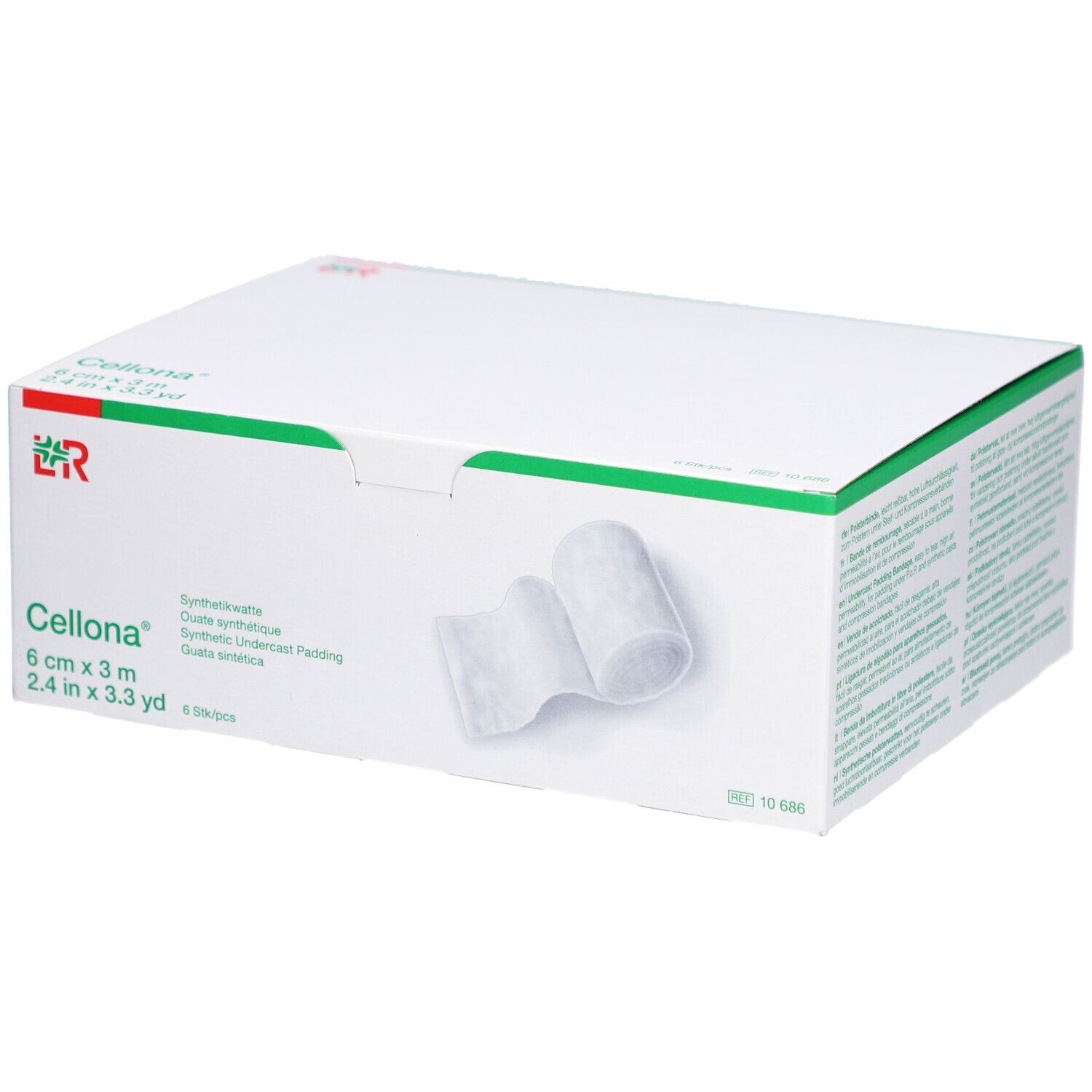 Cellona® Synthetikwatte 6 cm x 3 m