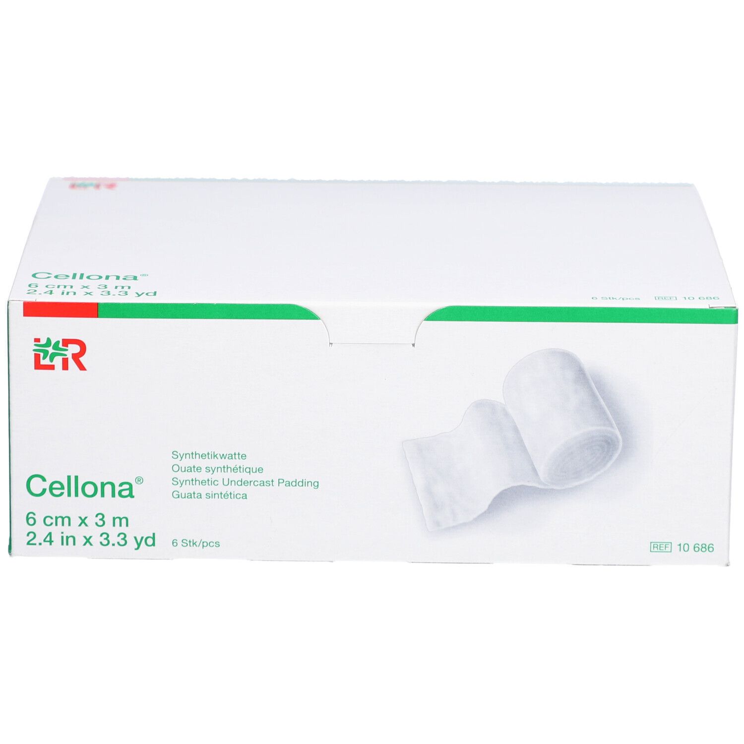 Cellona® Synthetikwatte 6 cm x 3 m