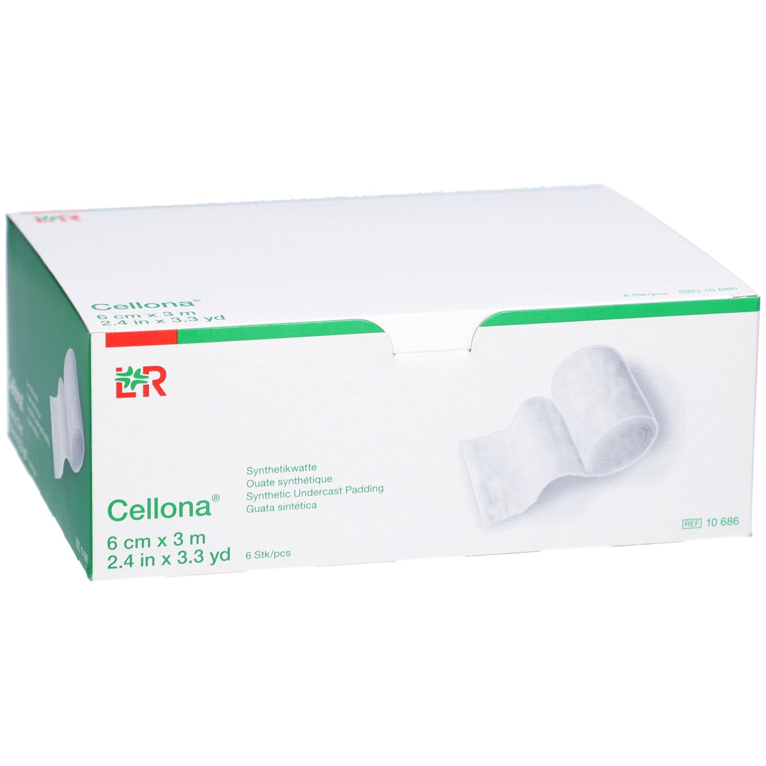 Cellona® Synthetikwatte 6 cm x 3 m