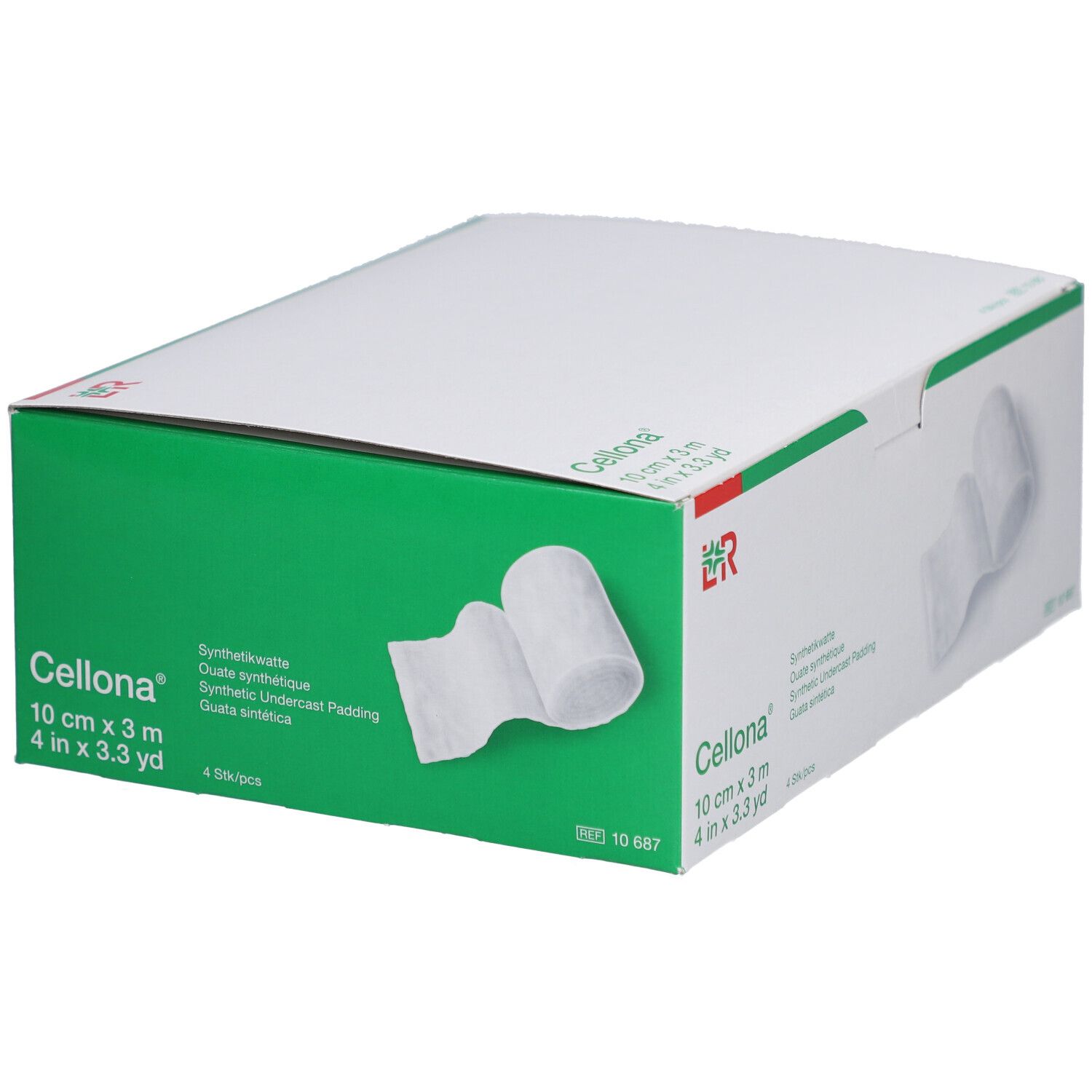 Cellona® Synthetikwatte, Rolle 10 cm x 3 m