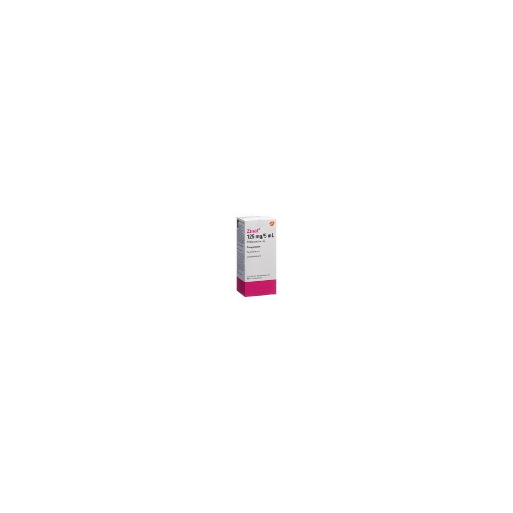 ZINAT Plv 125 mg/5ml f Susp Fl 70 ml