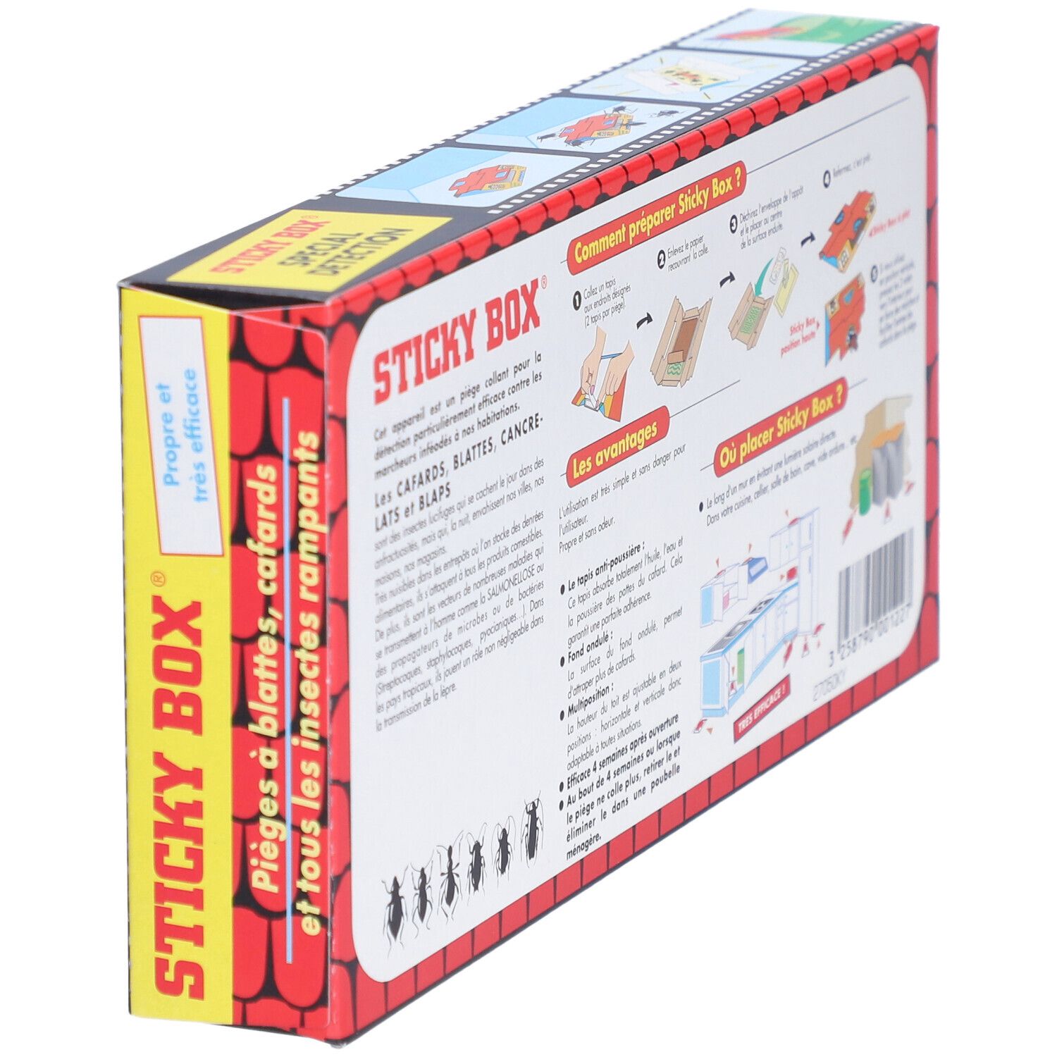 STICKY BOX Schabenfalle 5 Stk