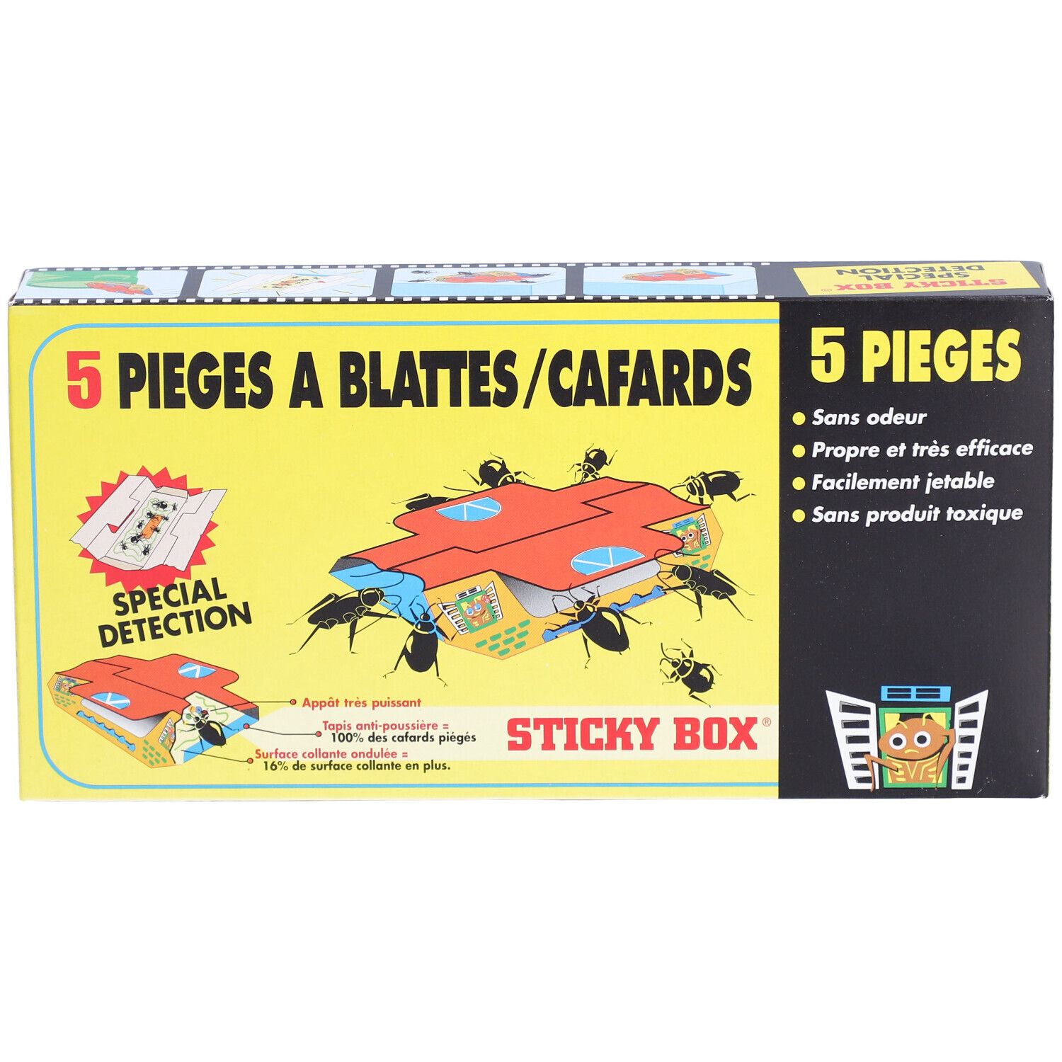 STICKY BOX Schabenfalle 5 Stk