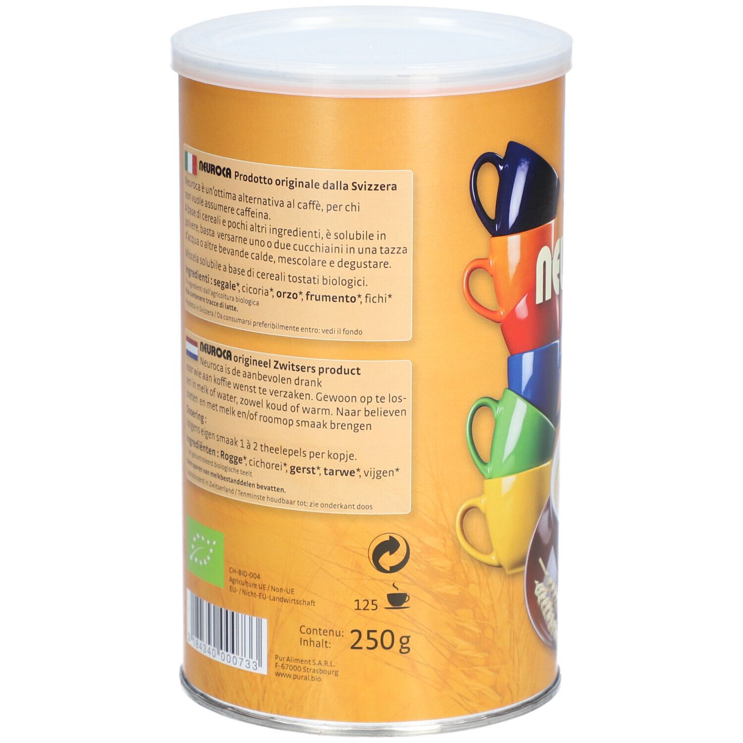 PURAL Neuroca Bio Getreidekaffee 250 g