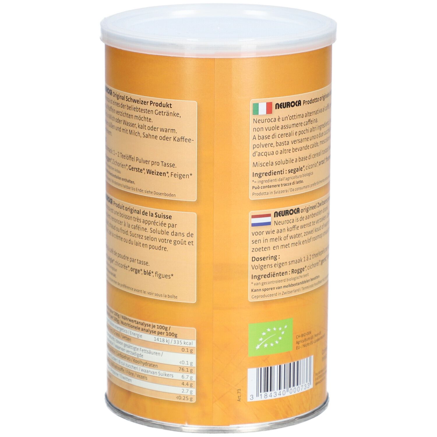 PURAL Neuroca Bio Getreidekaffee 250 g