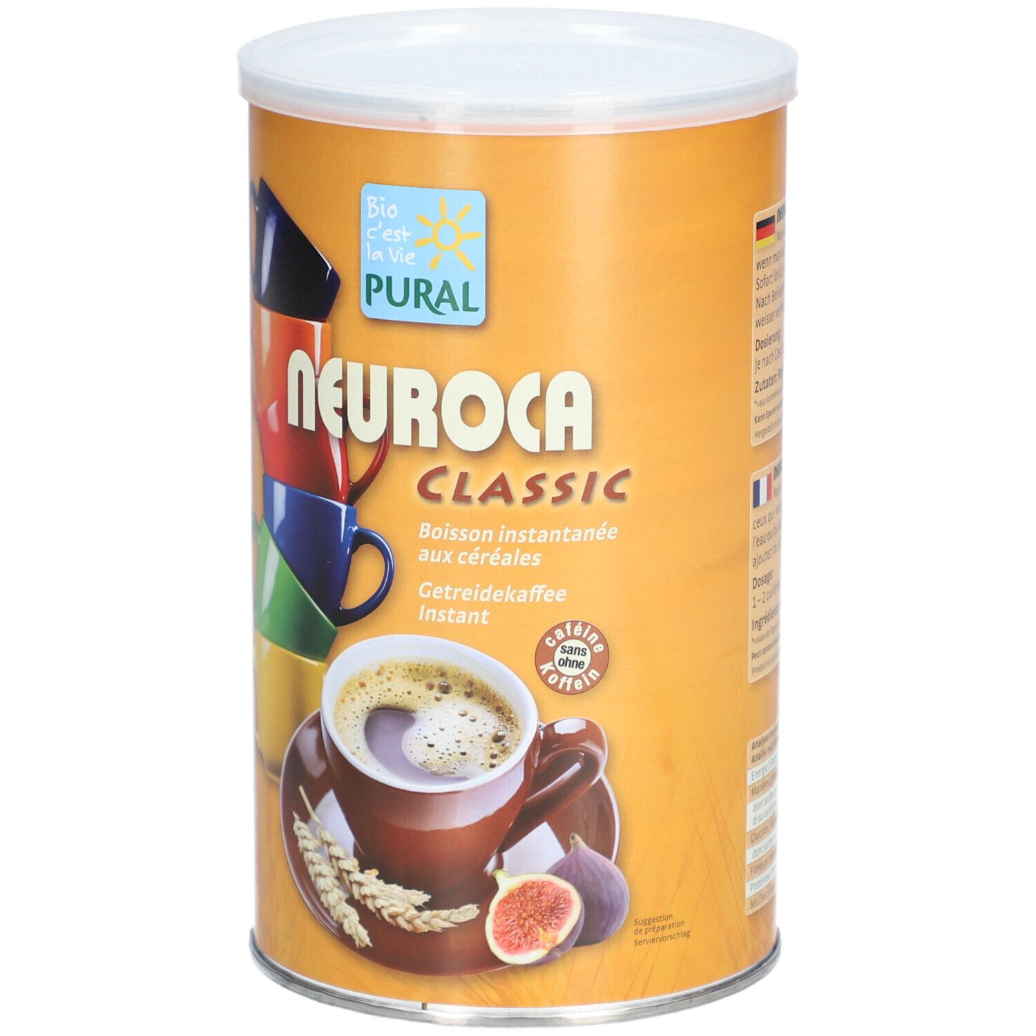 PURAL Neuroca Bio Getreidekaffee 250 g