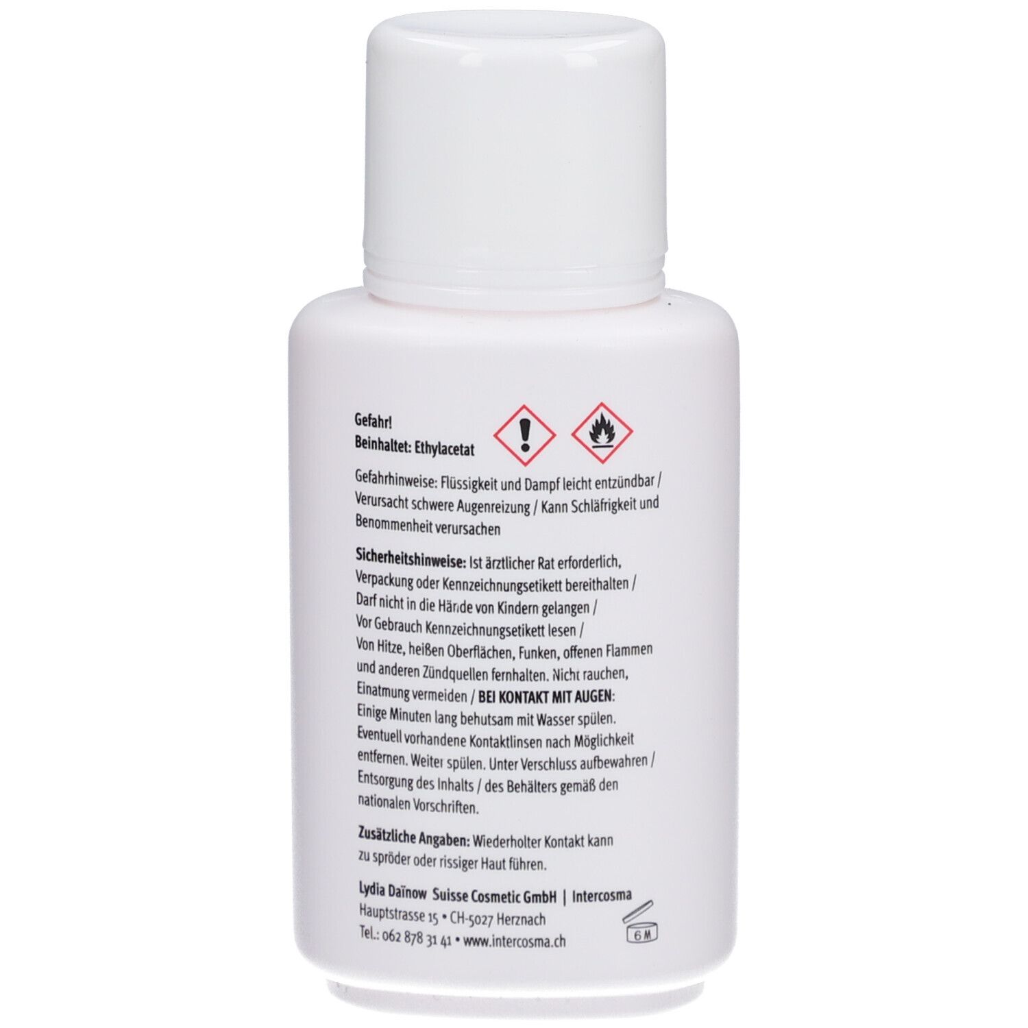 Intercosma® Nagellackentferner mit Lanolin ohne Aceton