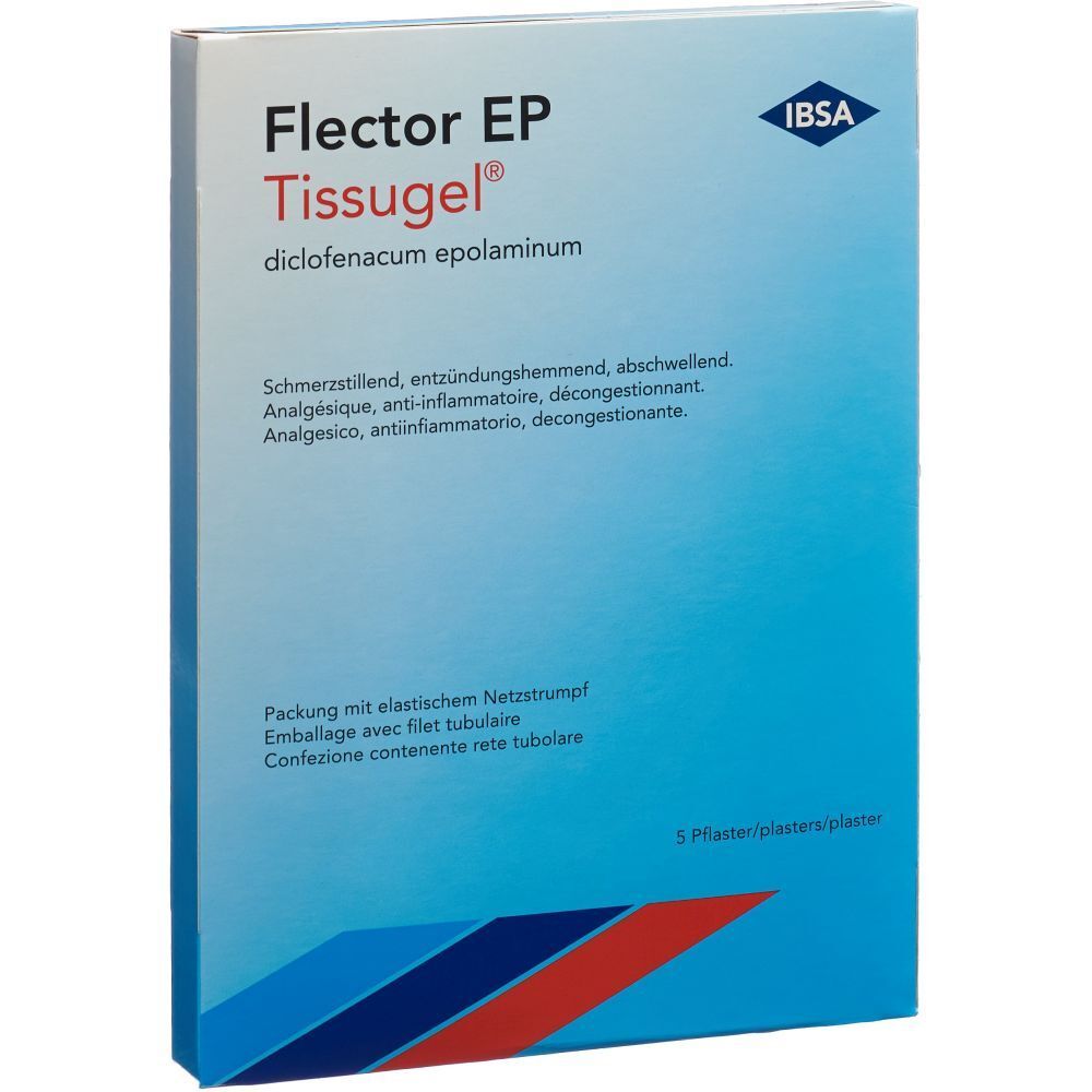 FLECTOR EP Tissugel Pfl 5 Stk