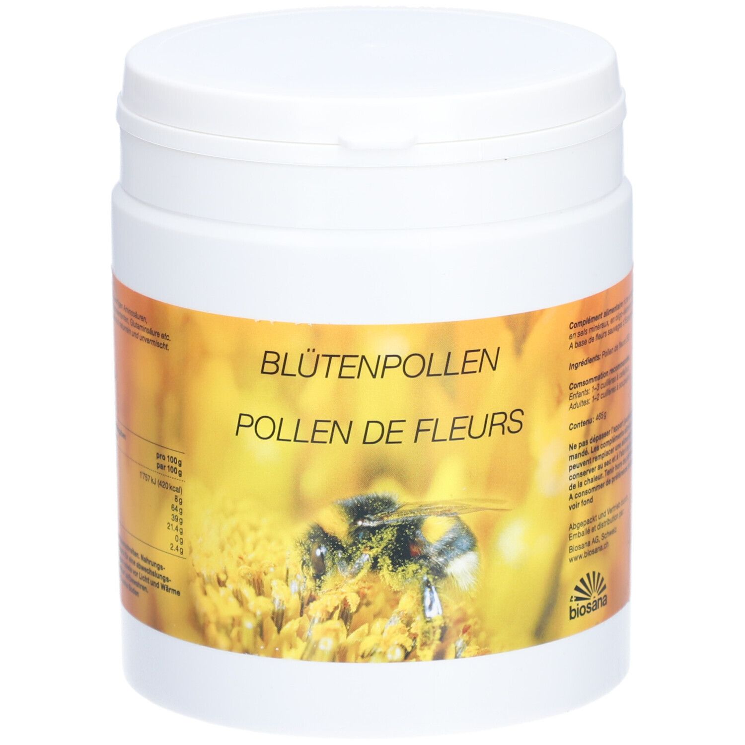 BIOSANA Blütenpollen Gran 465 g