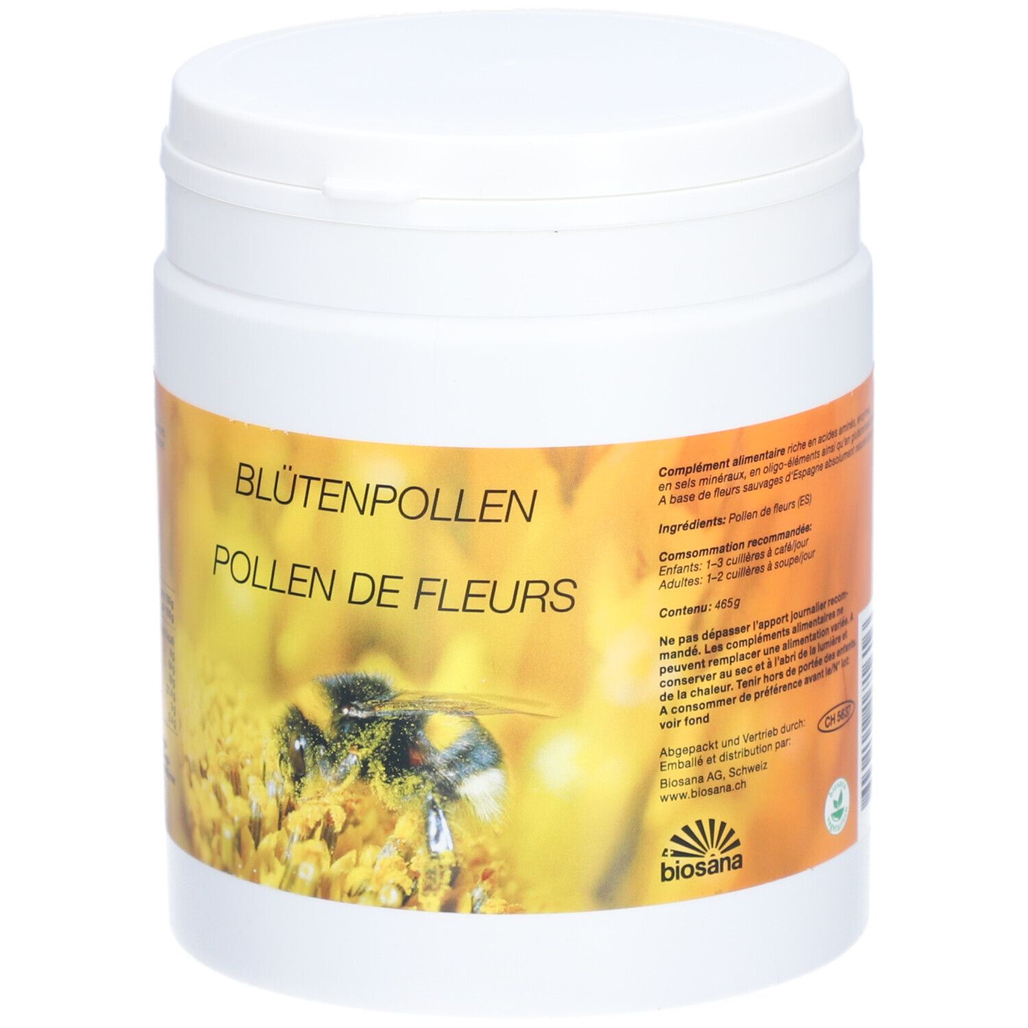 BIOSANA Blütenpollen Gran 465 g