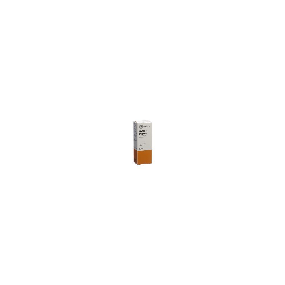 NACL Dispersa Gtt Opht 5 % Fl 10 ml