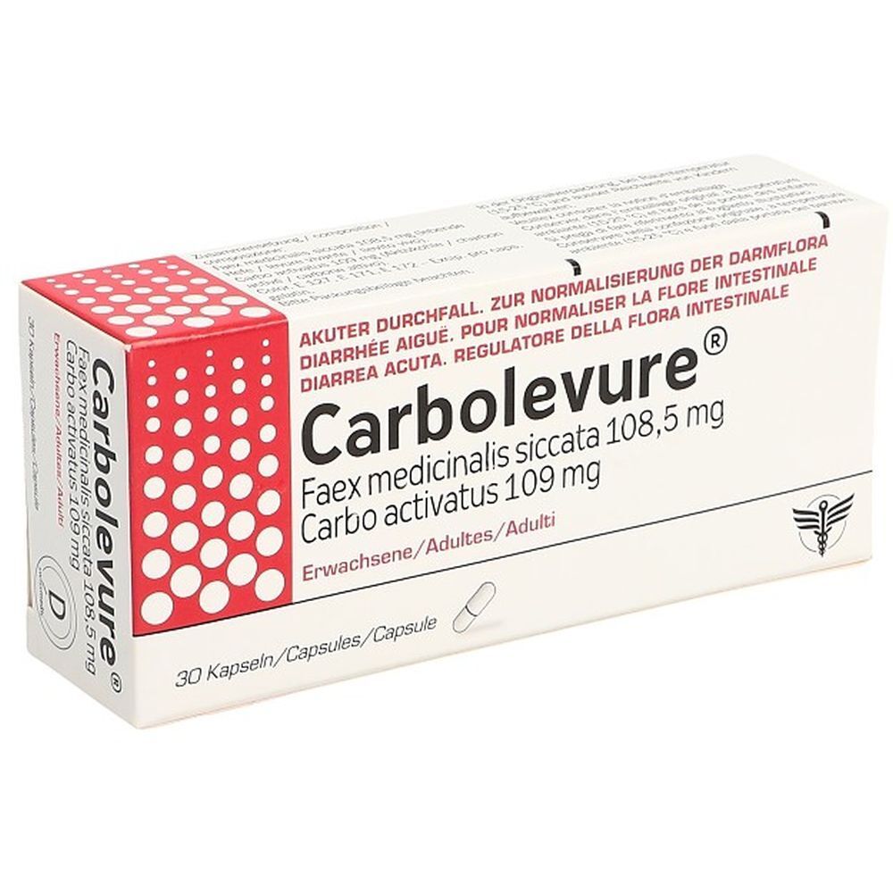 CARBOLEVURE Kaps Erw 30 Stk