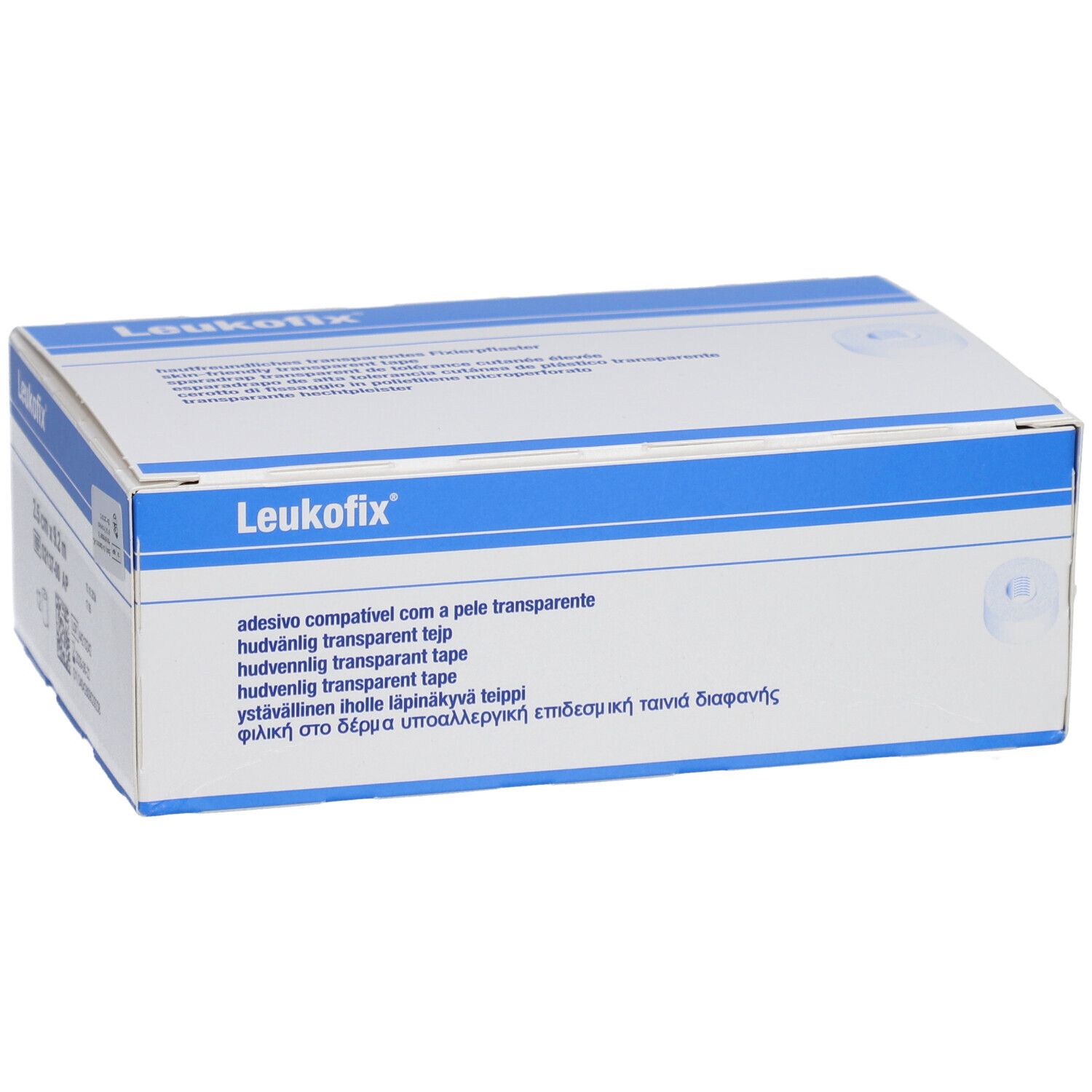 LEUKOFIX Transparentes Pflaster mit hoher Hautverträglichkeit 9.2mx2.5cm