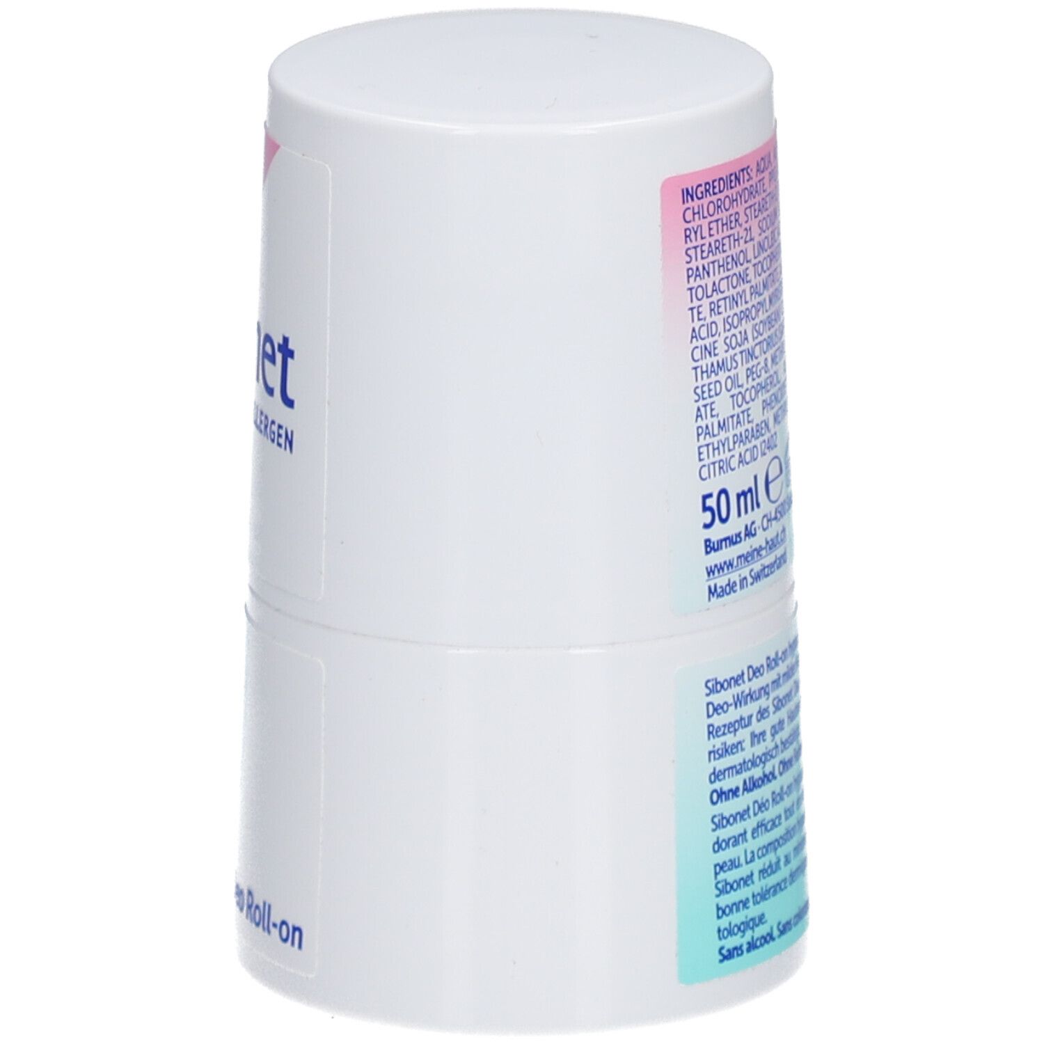Sibonet® pH 5.5 Hypoallergen Deo Roll-on ohne Alkohol
