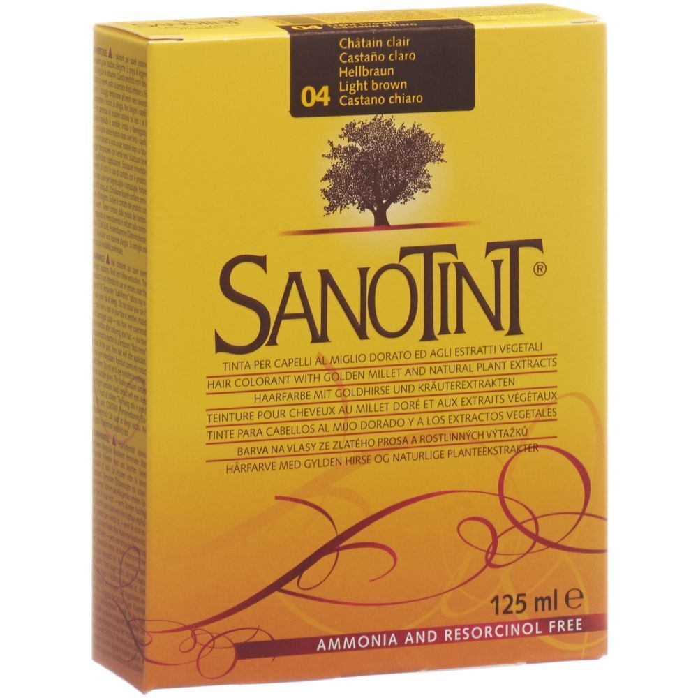 SANOTINT® Haarfarbe hellbraun 04