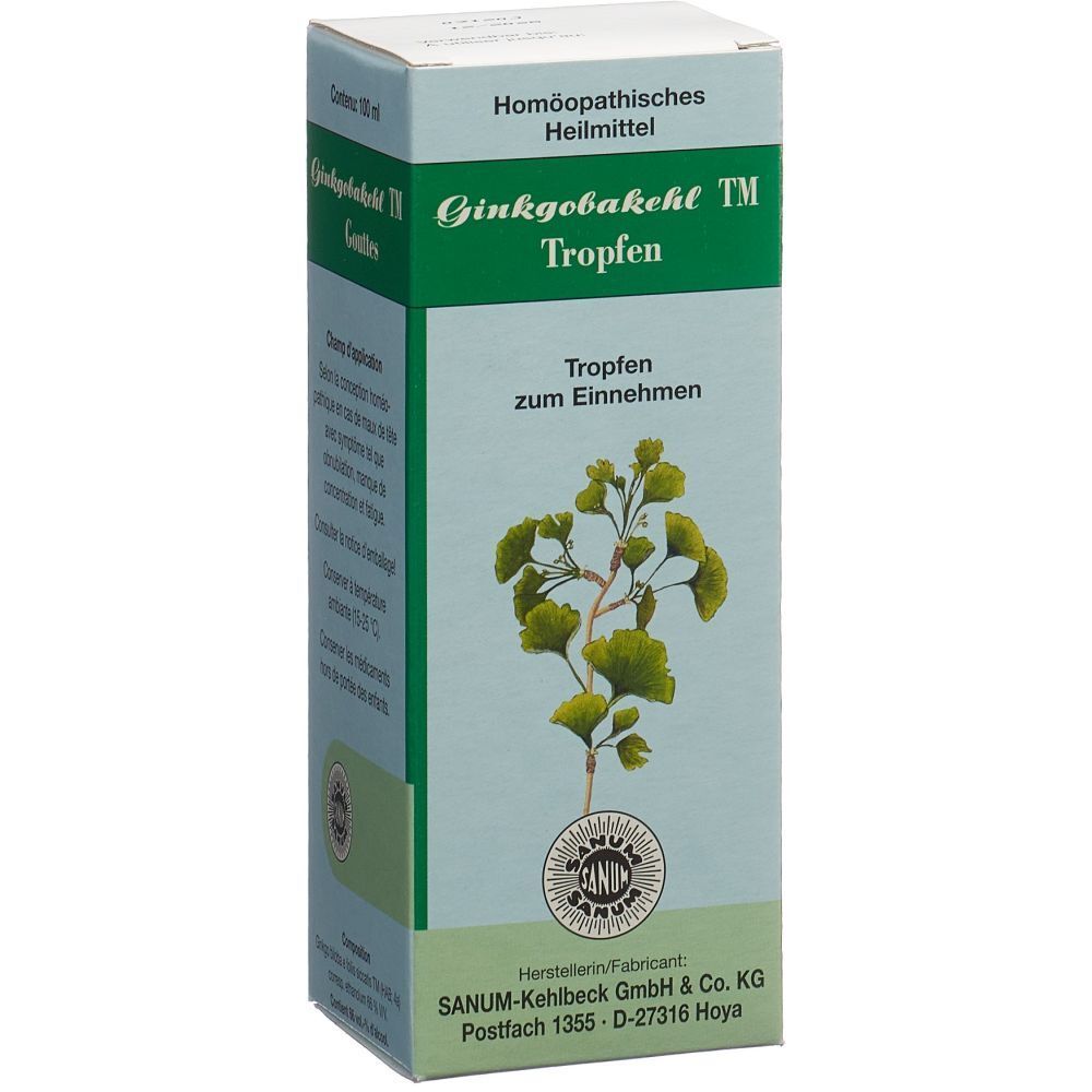 GINKGOBAKEHL Tropfen Fl 100 ml