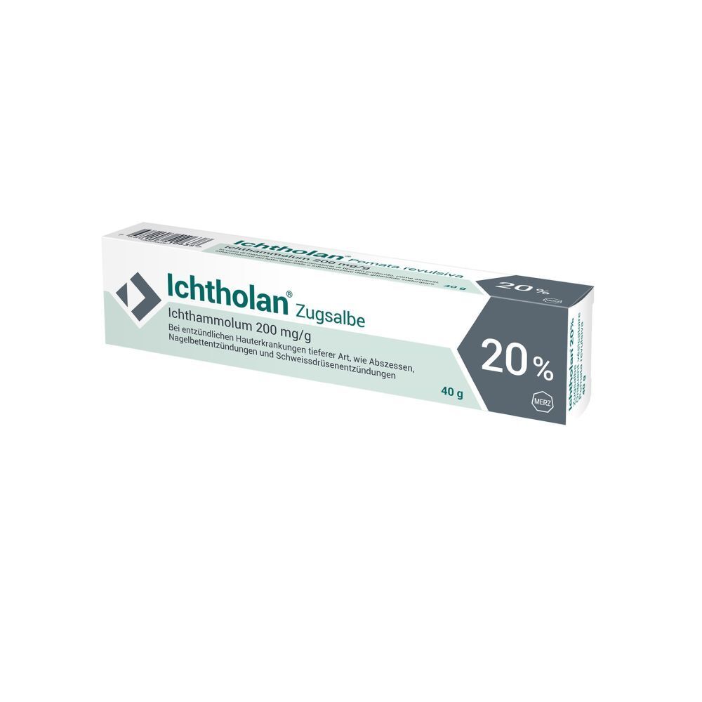 ICHTHOLAN Zugsalbe 20 % Tb 40 g