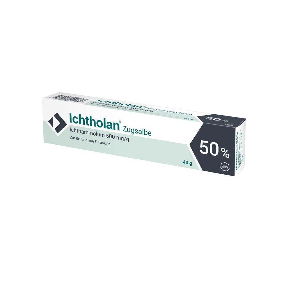 ICHTHOLAN Zugsalbe 50 % Tb 40 g