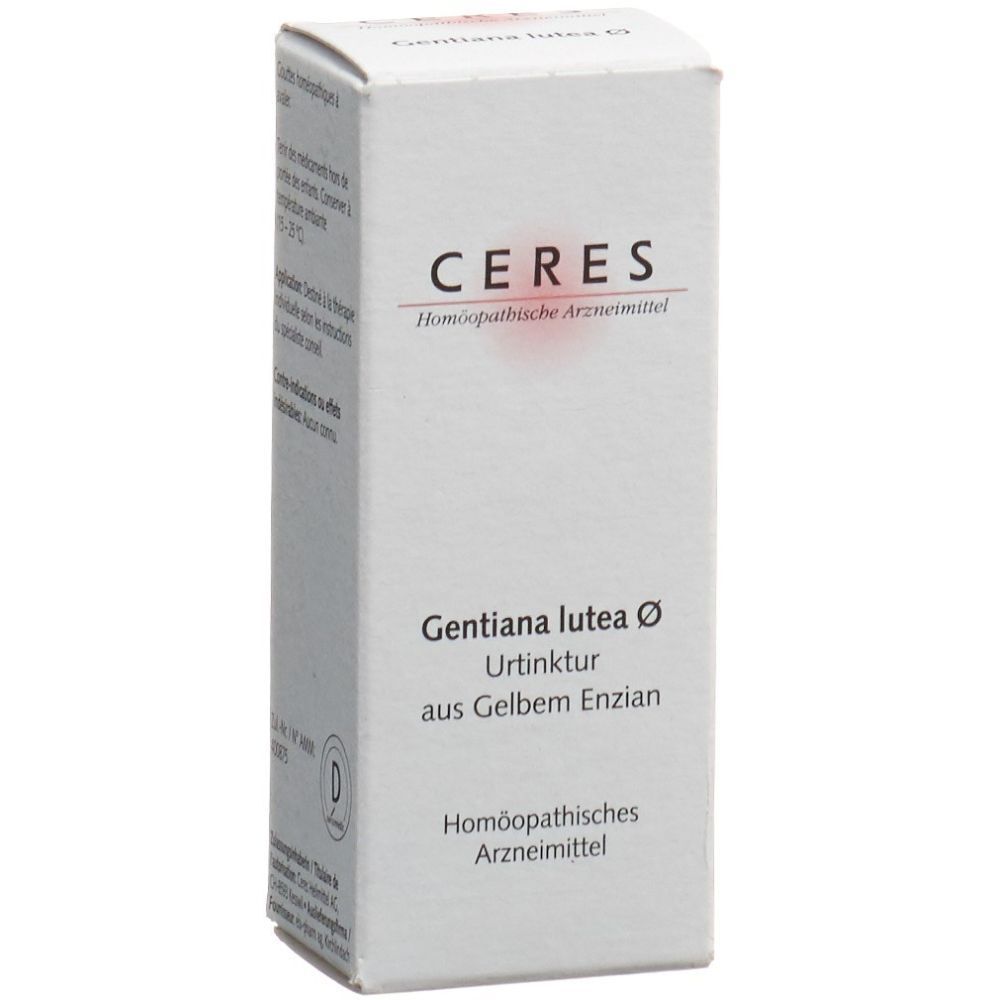 CERES Gentiana lutea Urtinkt Fl 20 ml