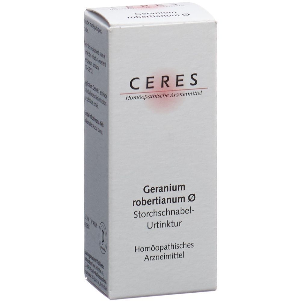 CERES Geranium robertianum Urtinkt Fl 20 ml